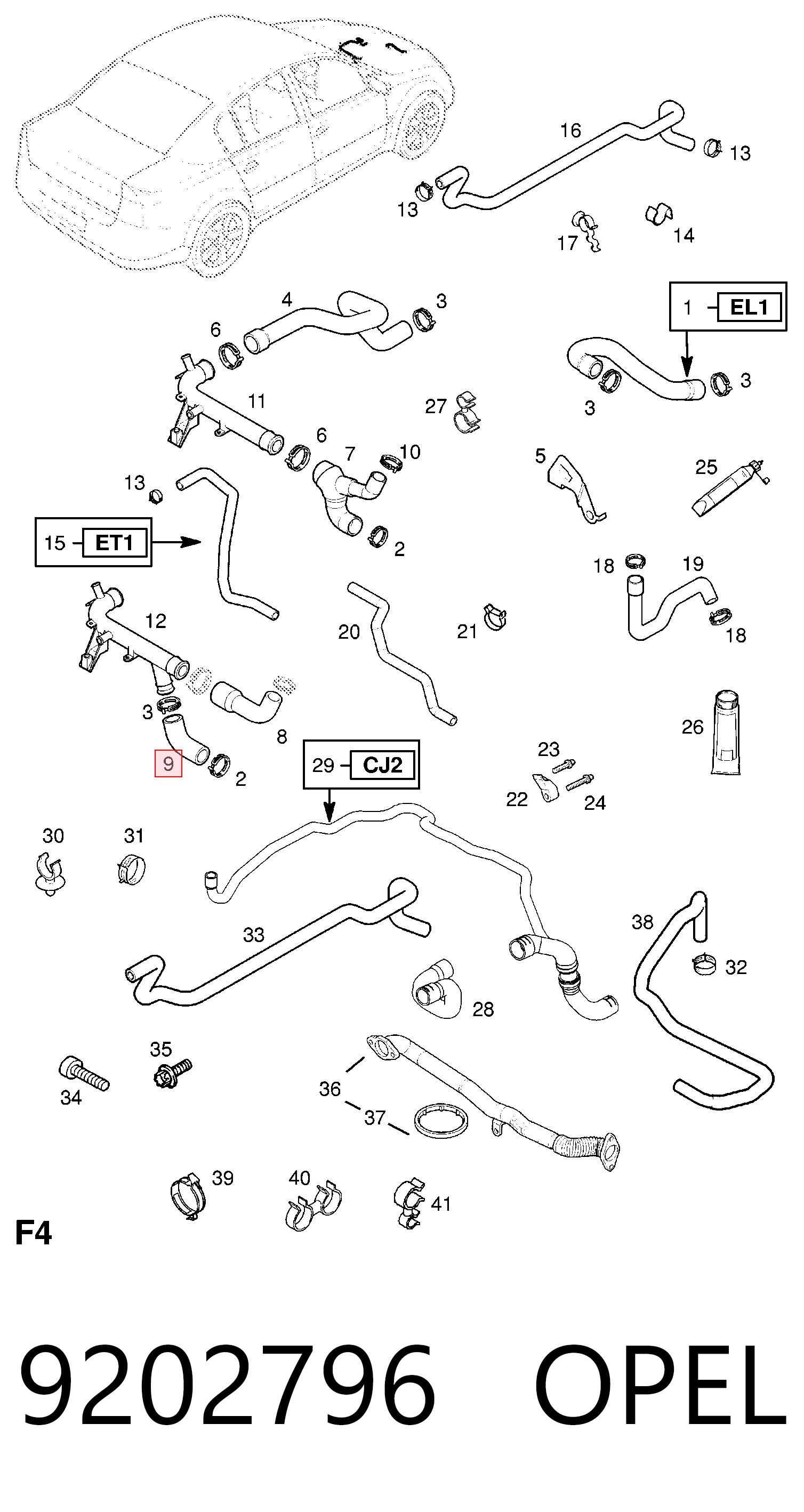 9202796 Opel