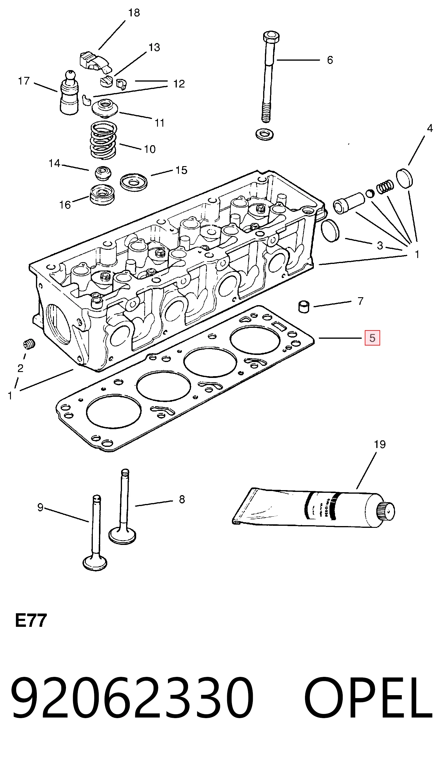 92062330 Opel