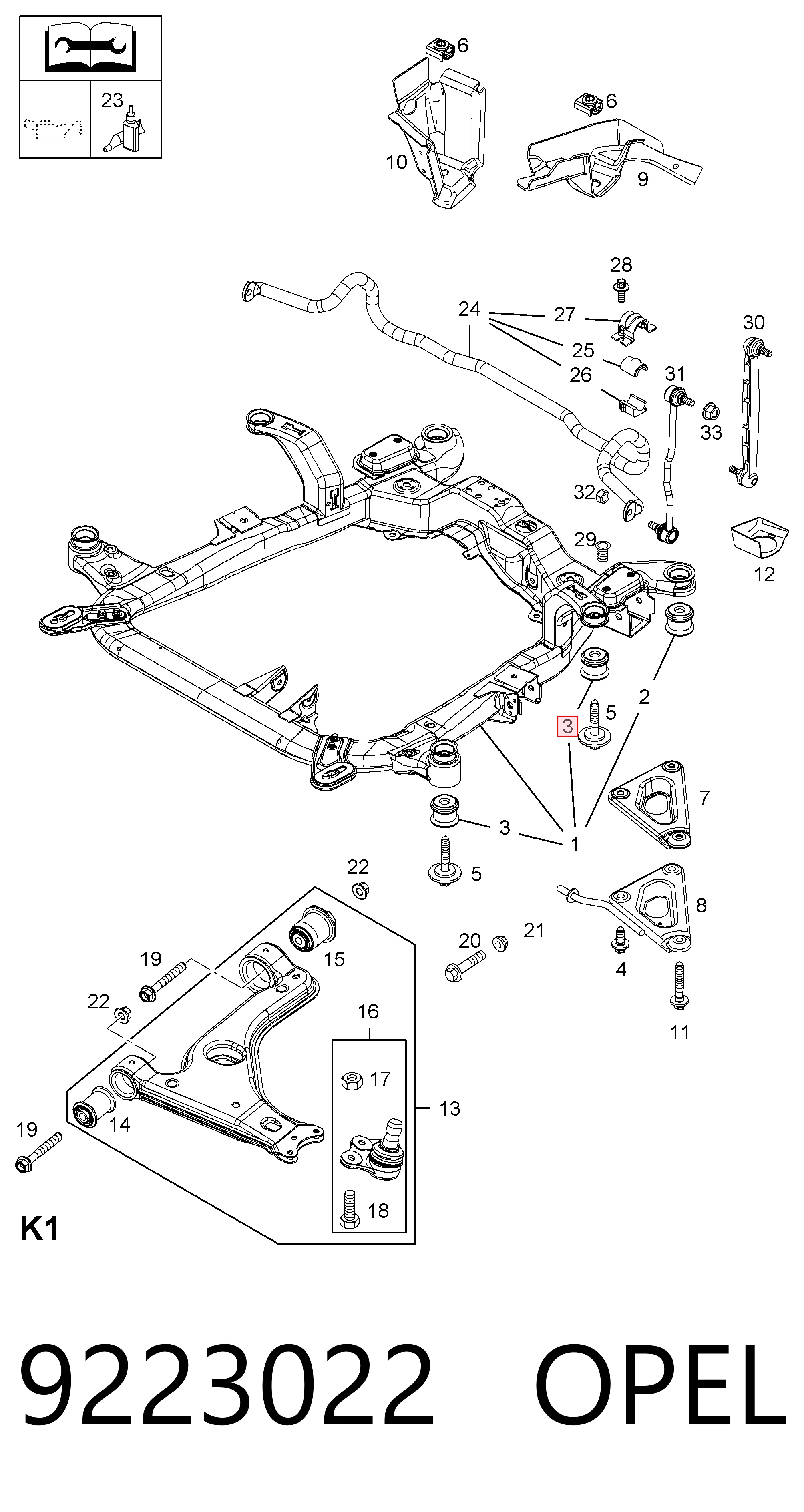 9223022 Opel