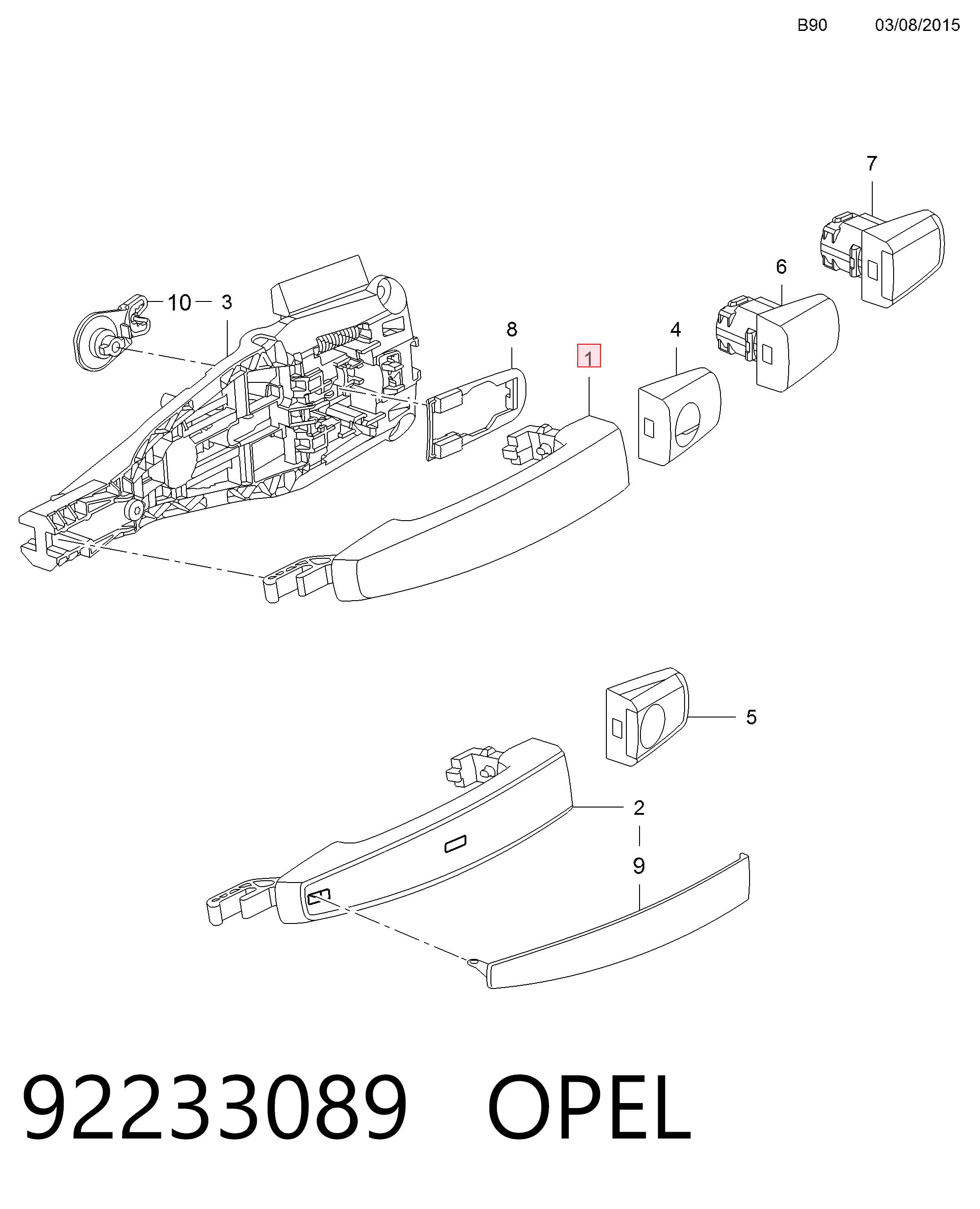 92233089 Opel