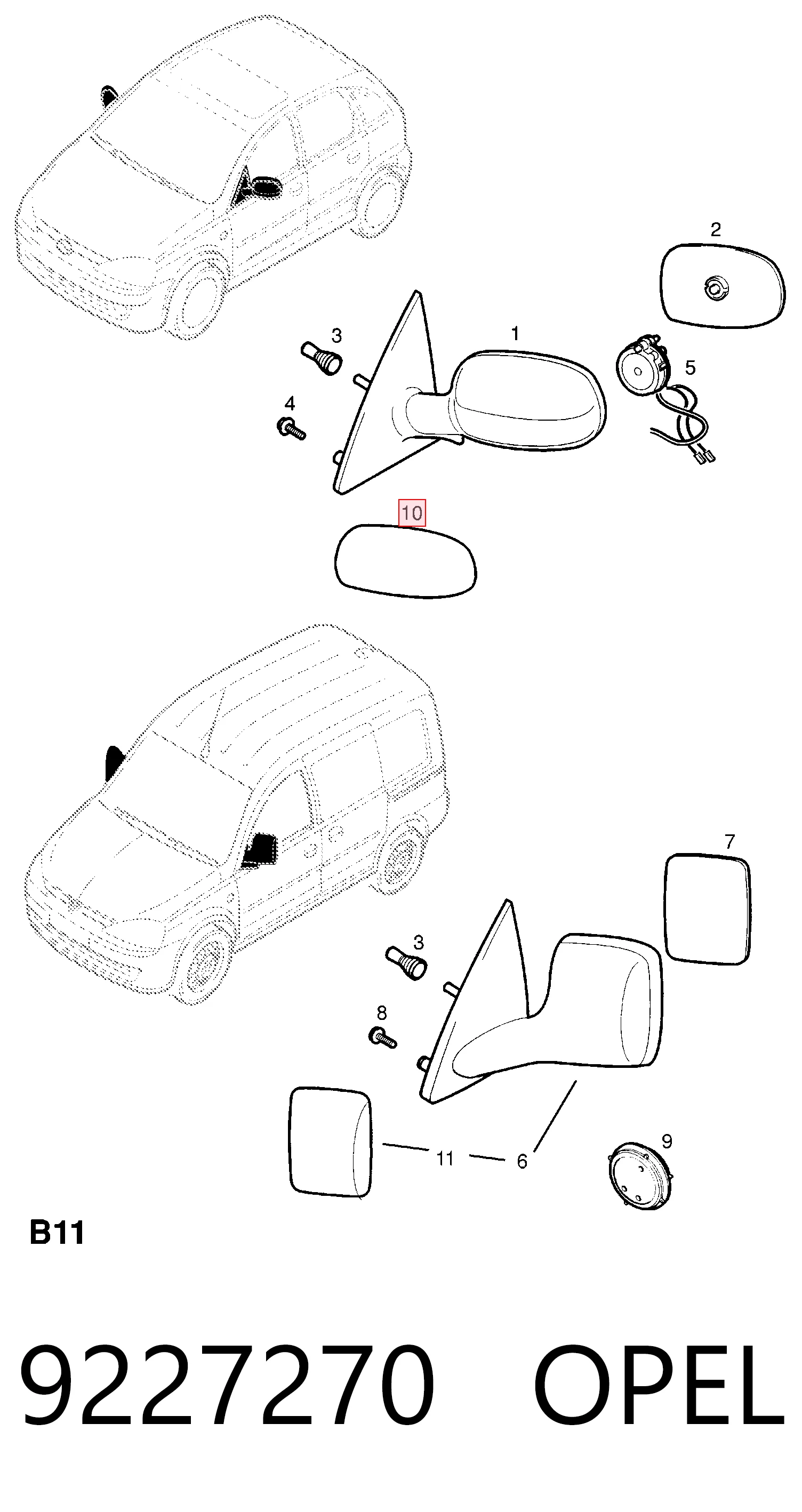 9227270 Opel