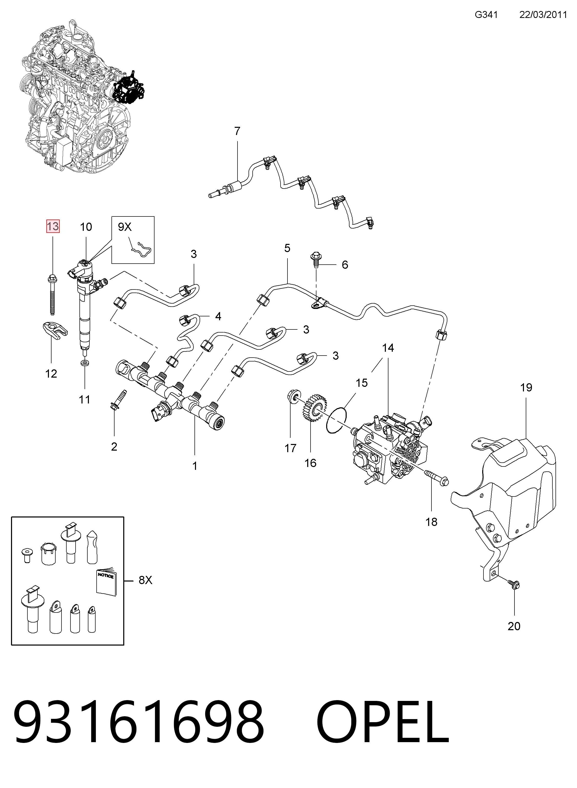 93161698 Opel
