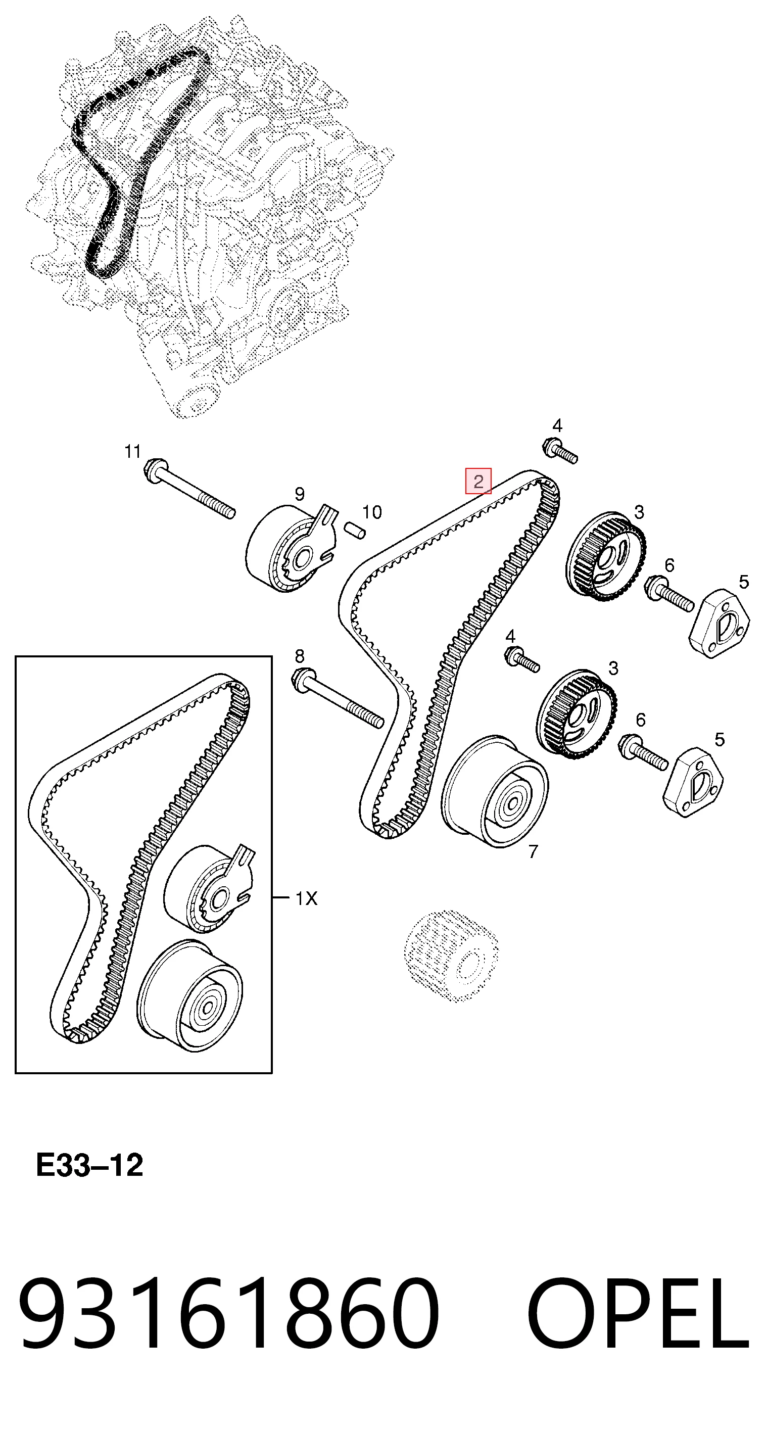 93161860 Opel