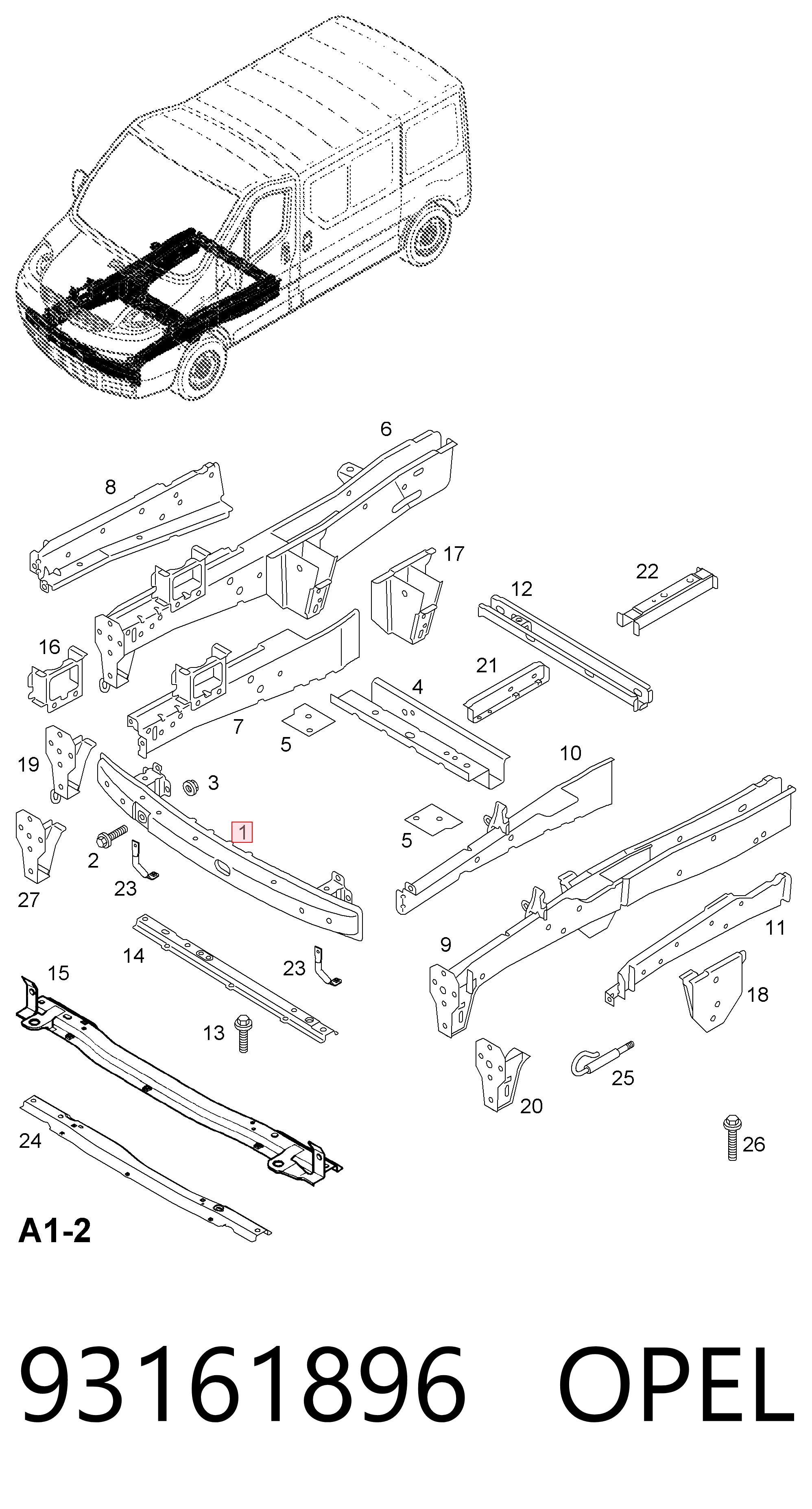 93161896 Opel