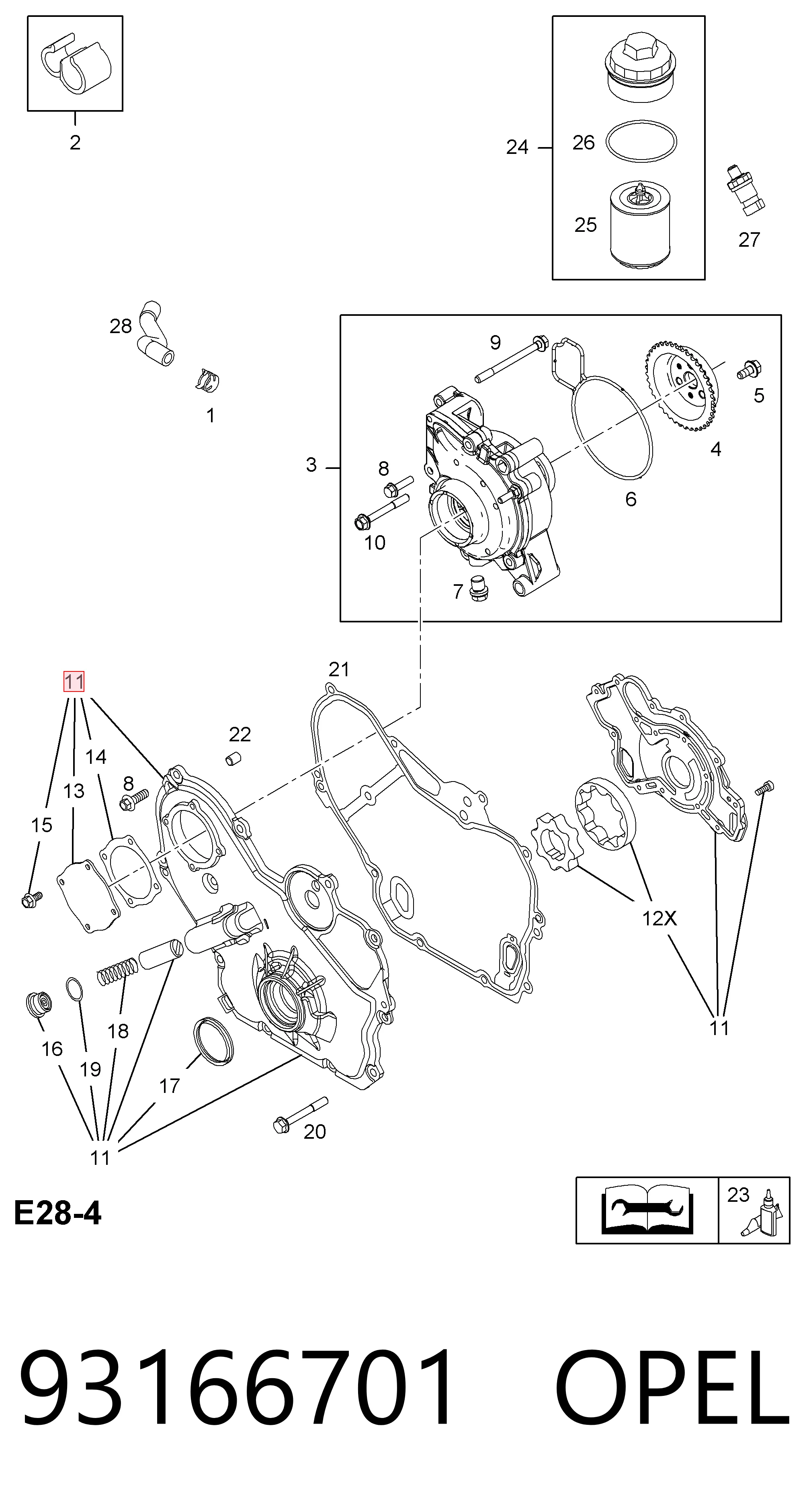 93166701 Opel