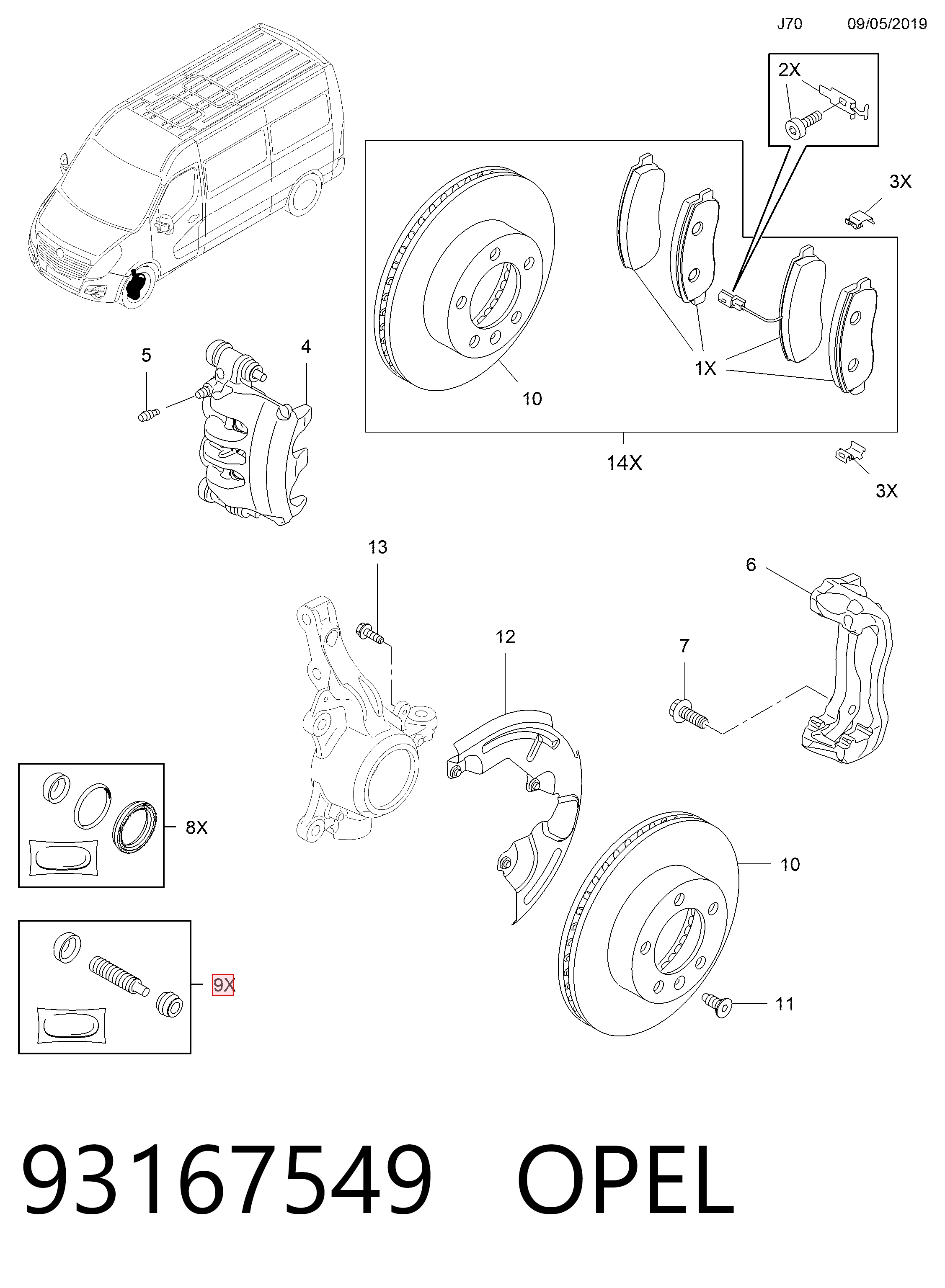 93167549 Opel