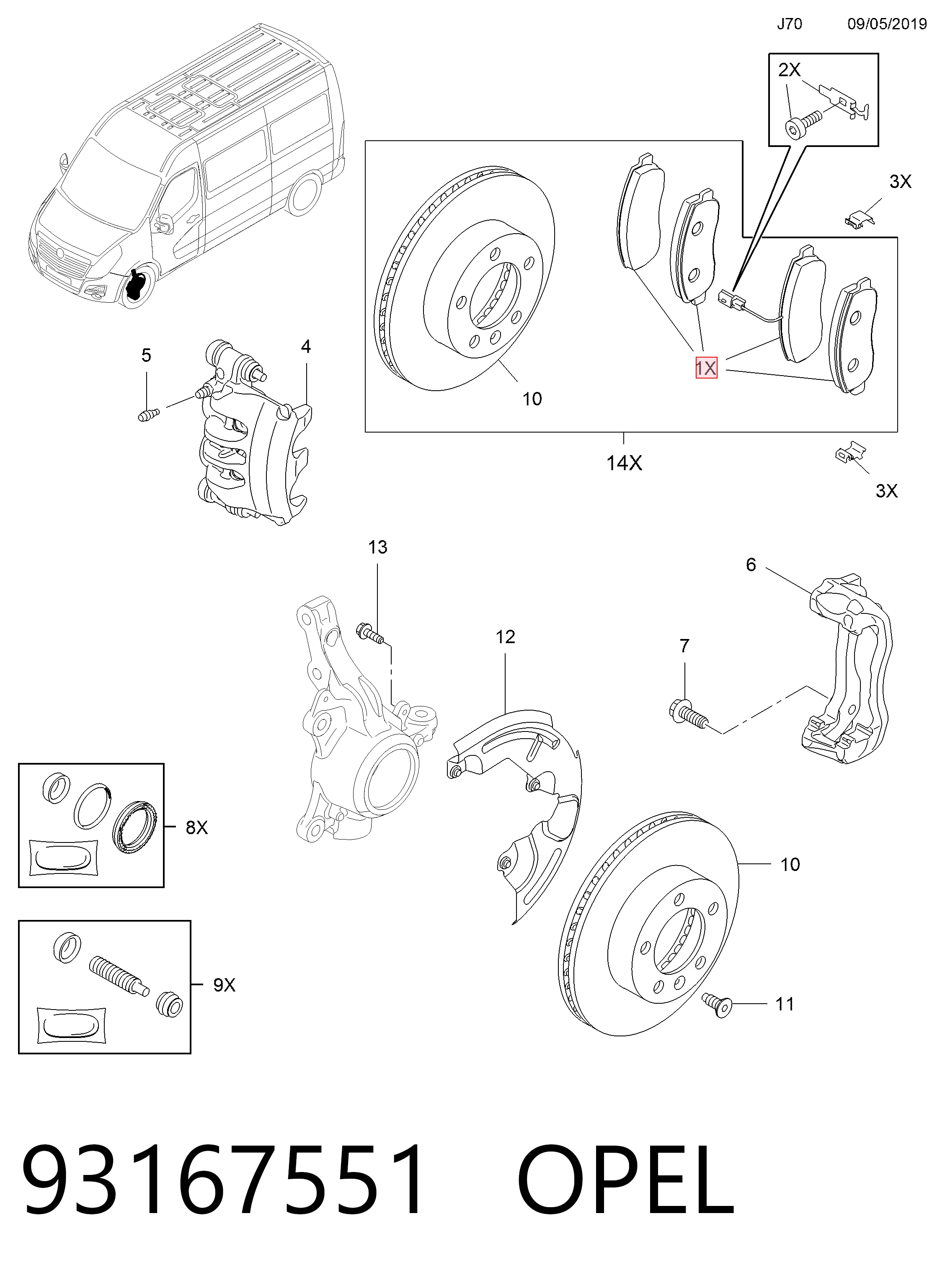93167551 Opel