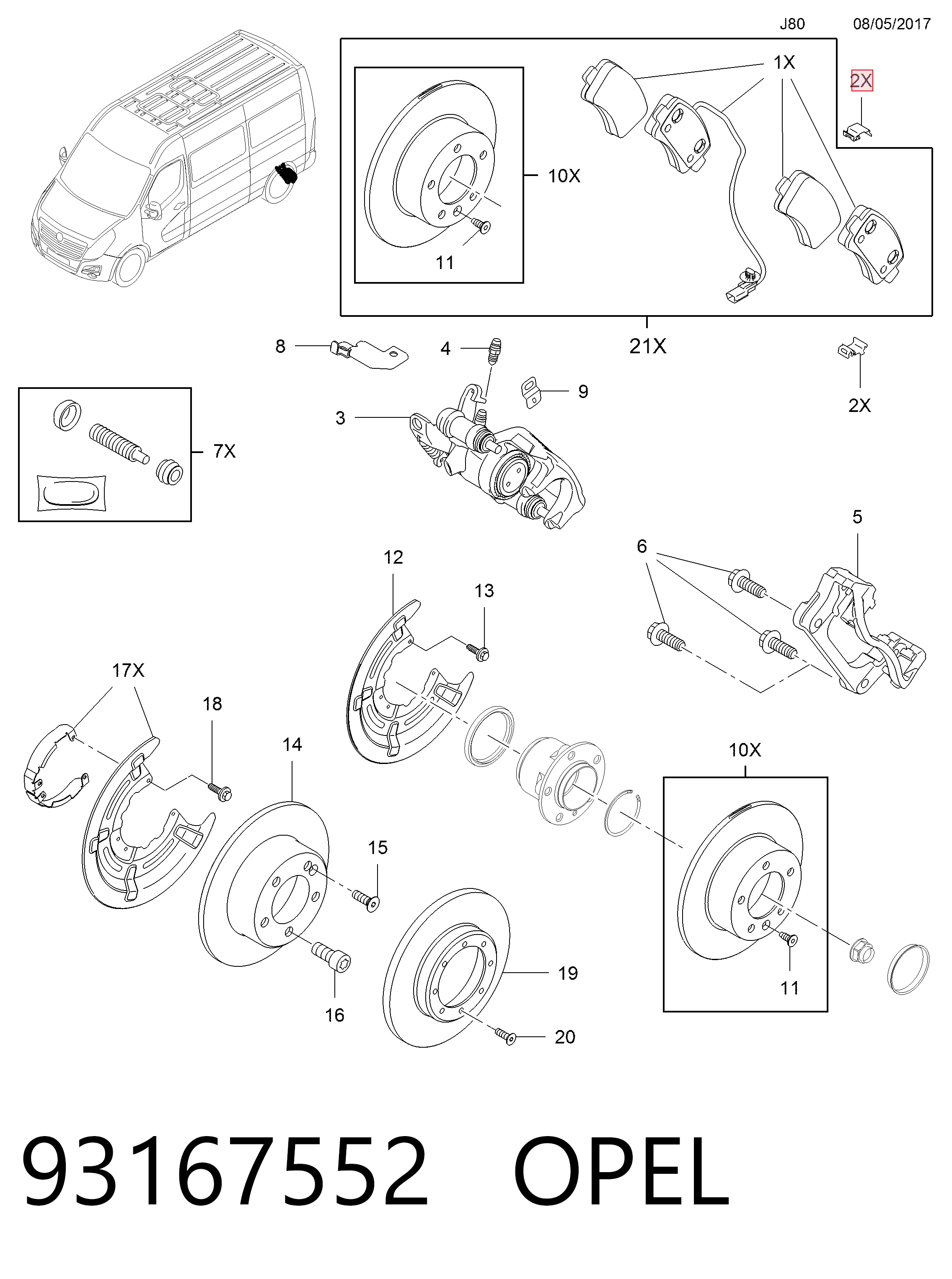 93167552 Opel