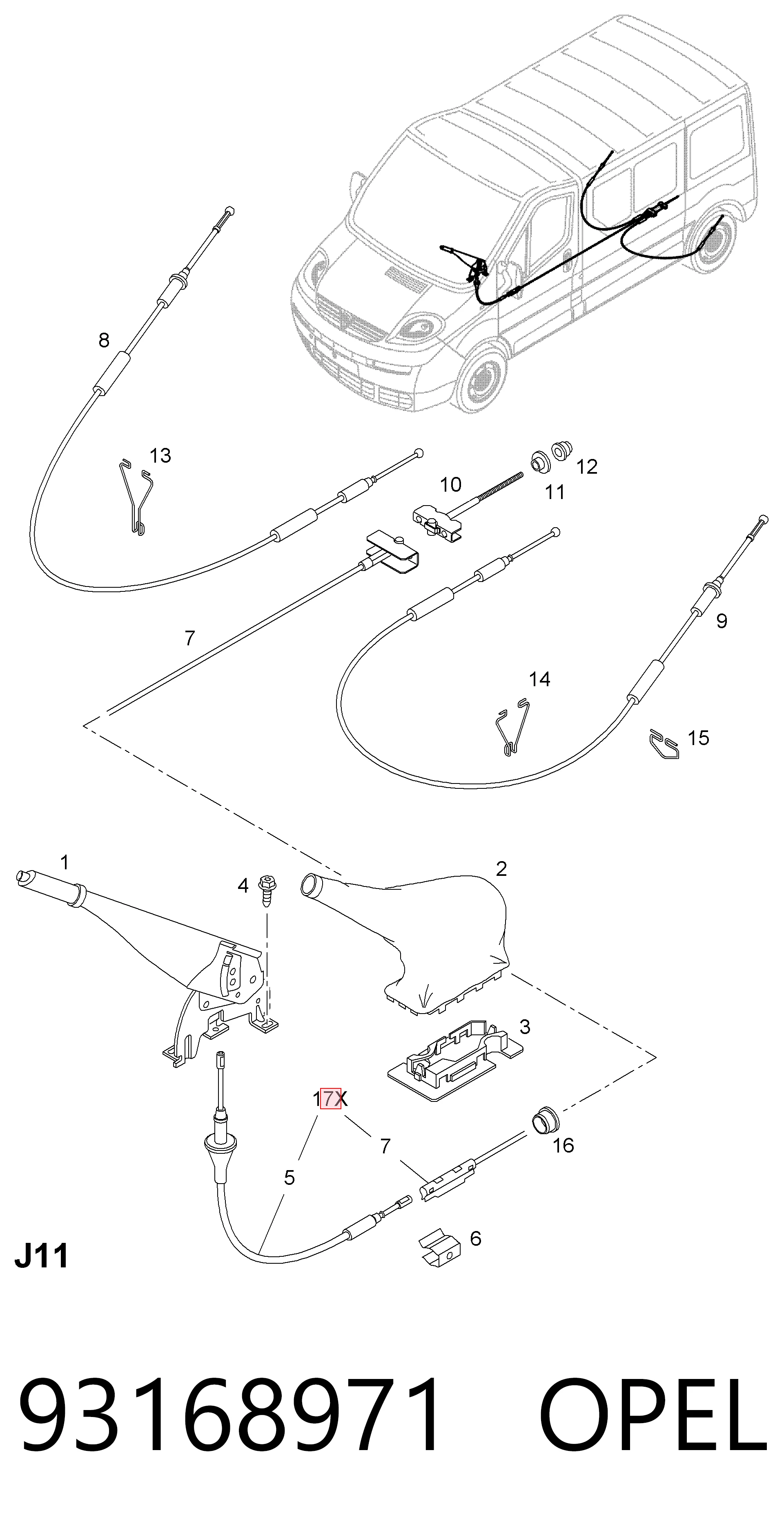 93168971 Opel