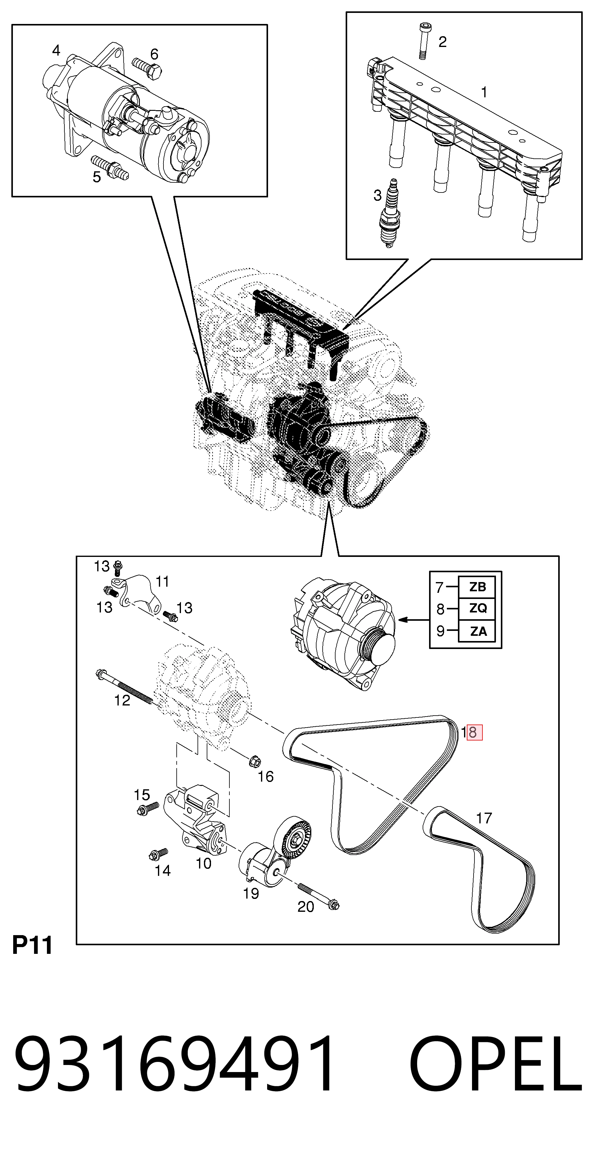 93169491 Opel