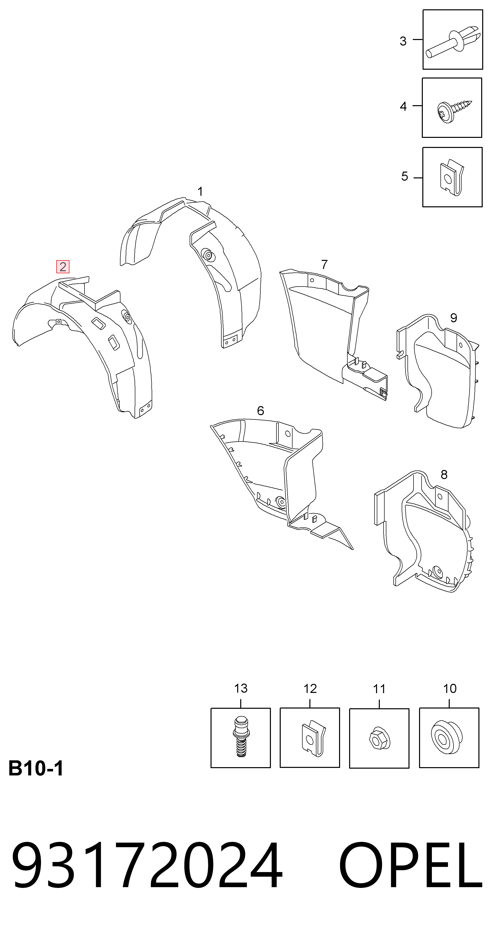 Comprar 8313080 Jumasa Aleta delantera izquierda