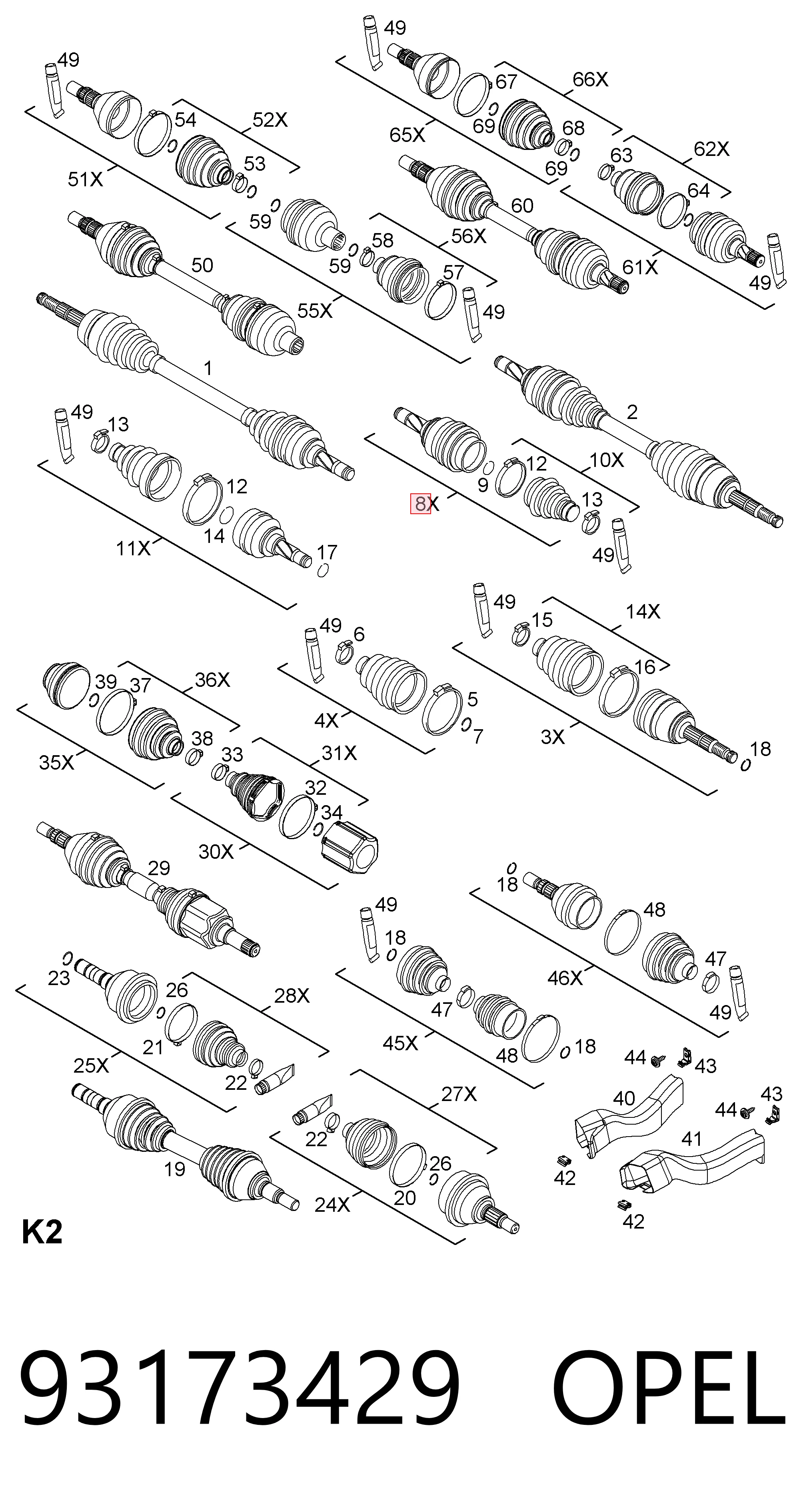 93173429 Opel