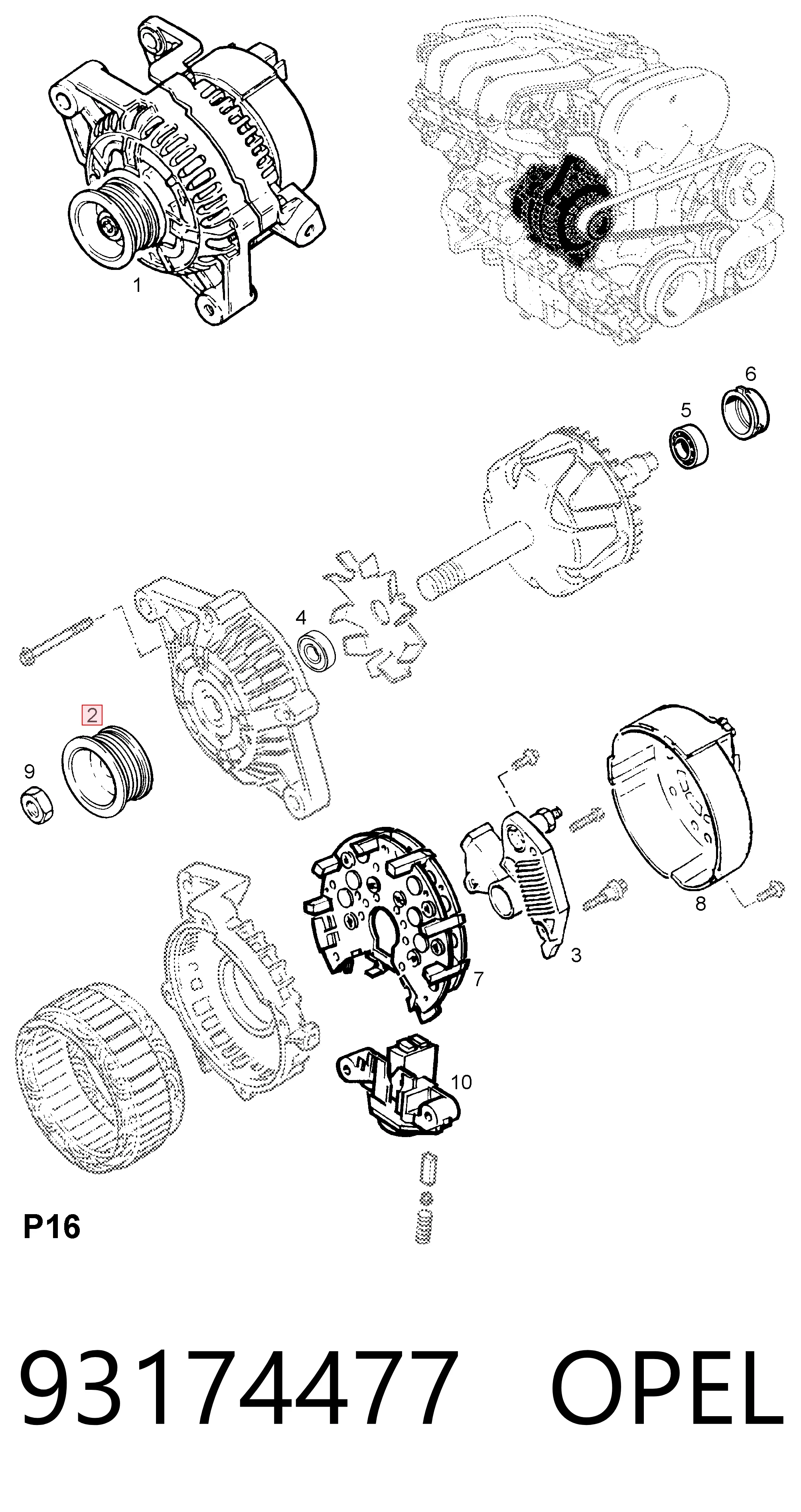 93174477 Opel