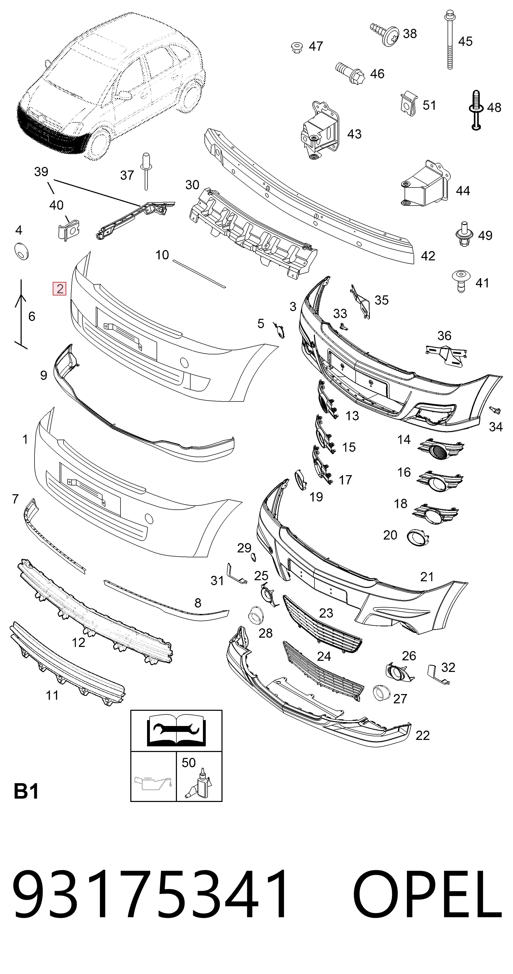 93175341 Opel