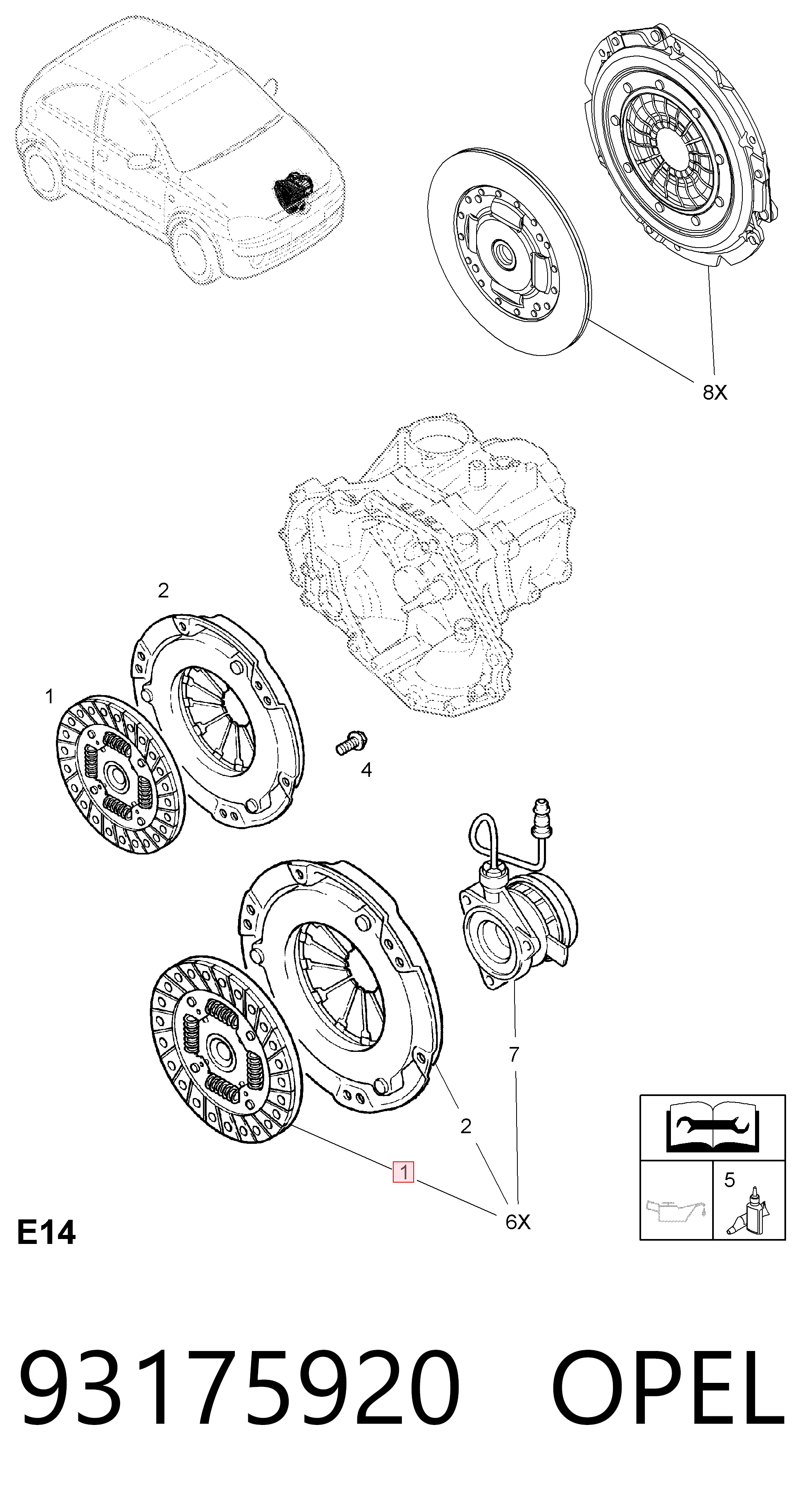 93175920 Opel