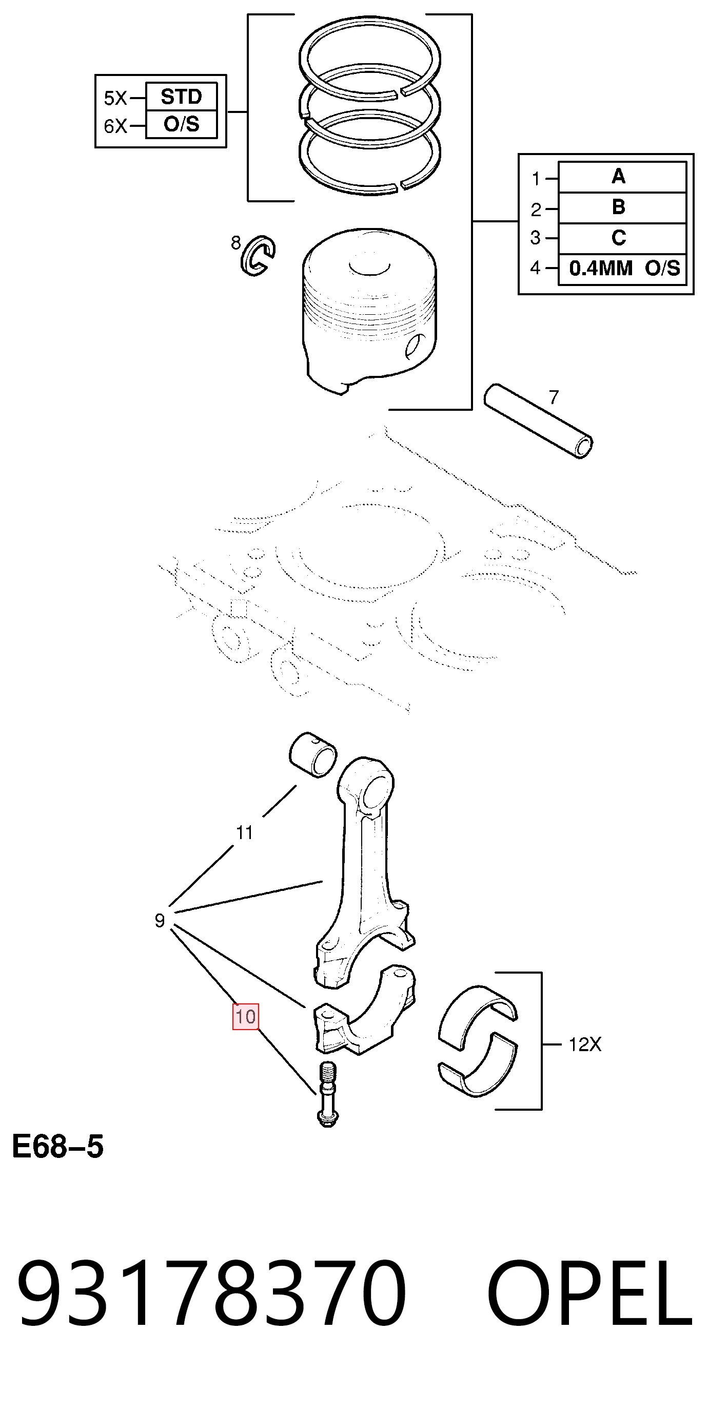 93178370 Opel