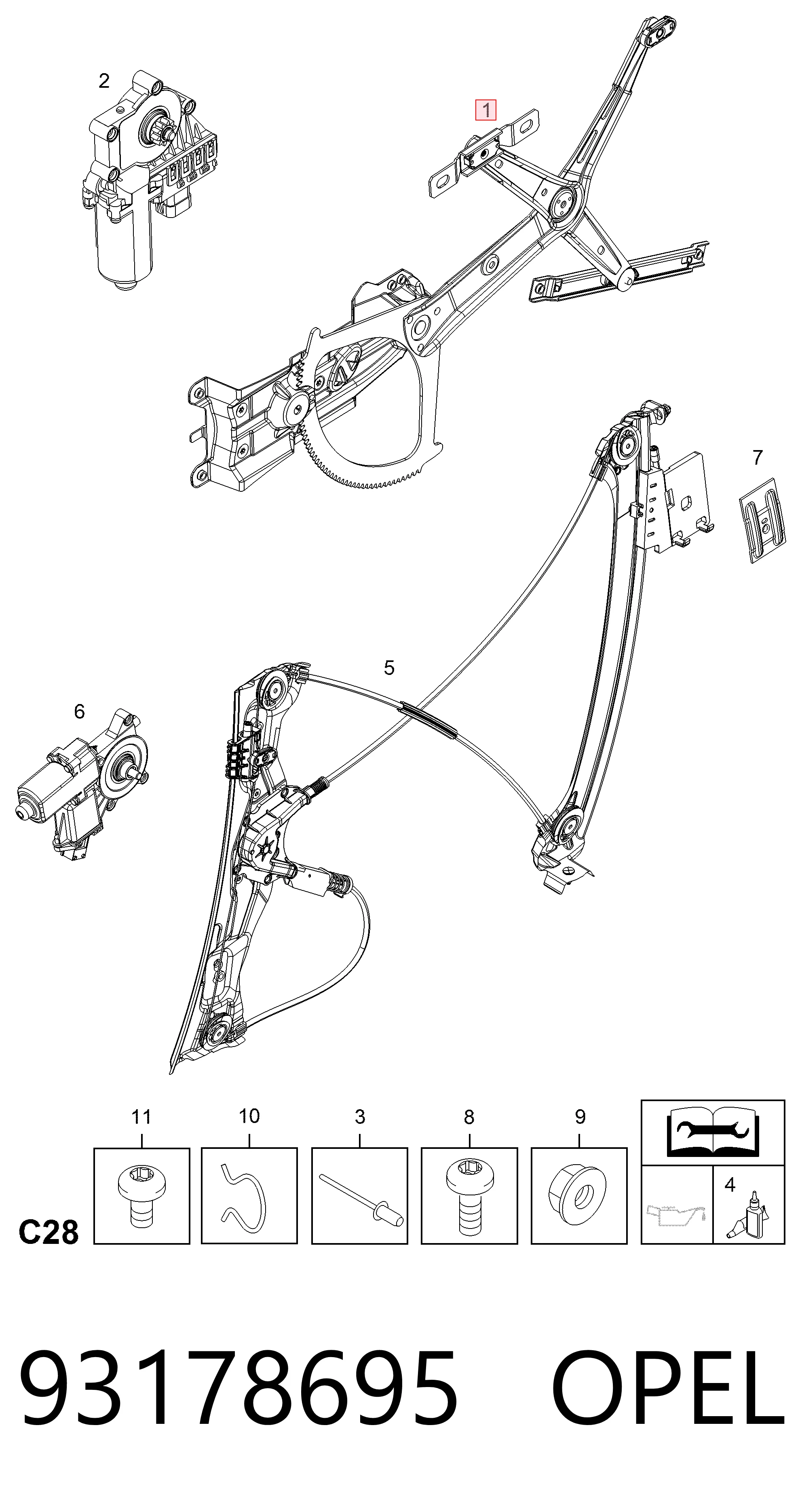 93178695 Opel