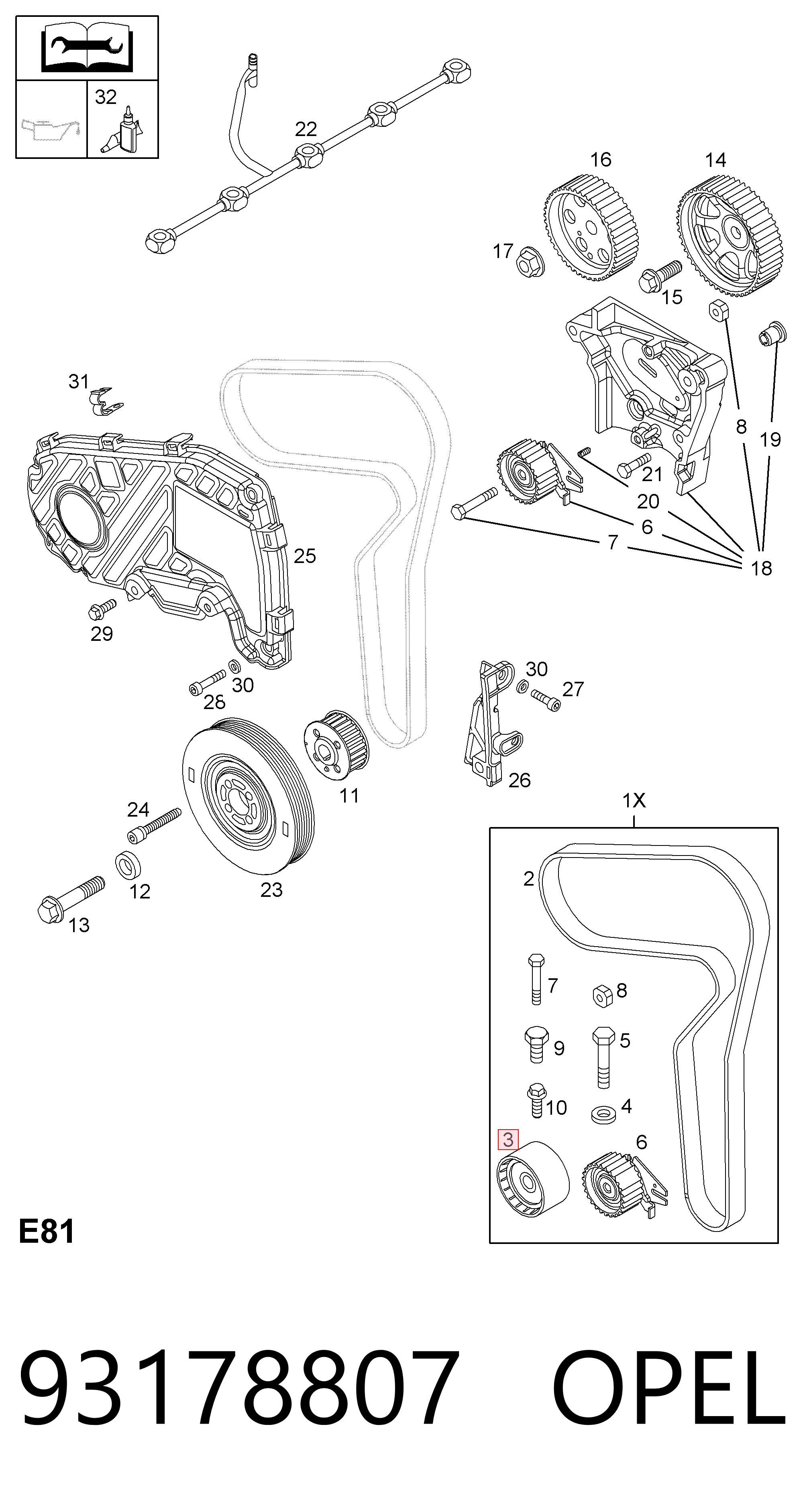 93178807 Opel