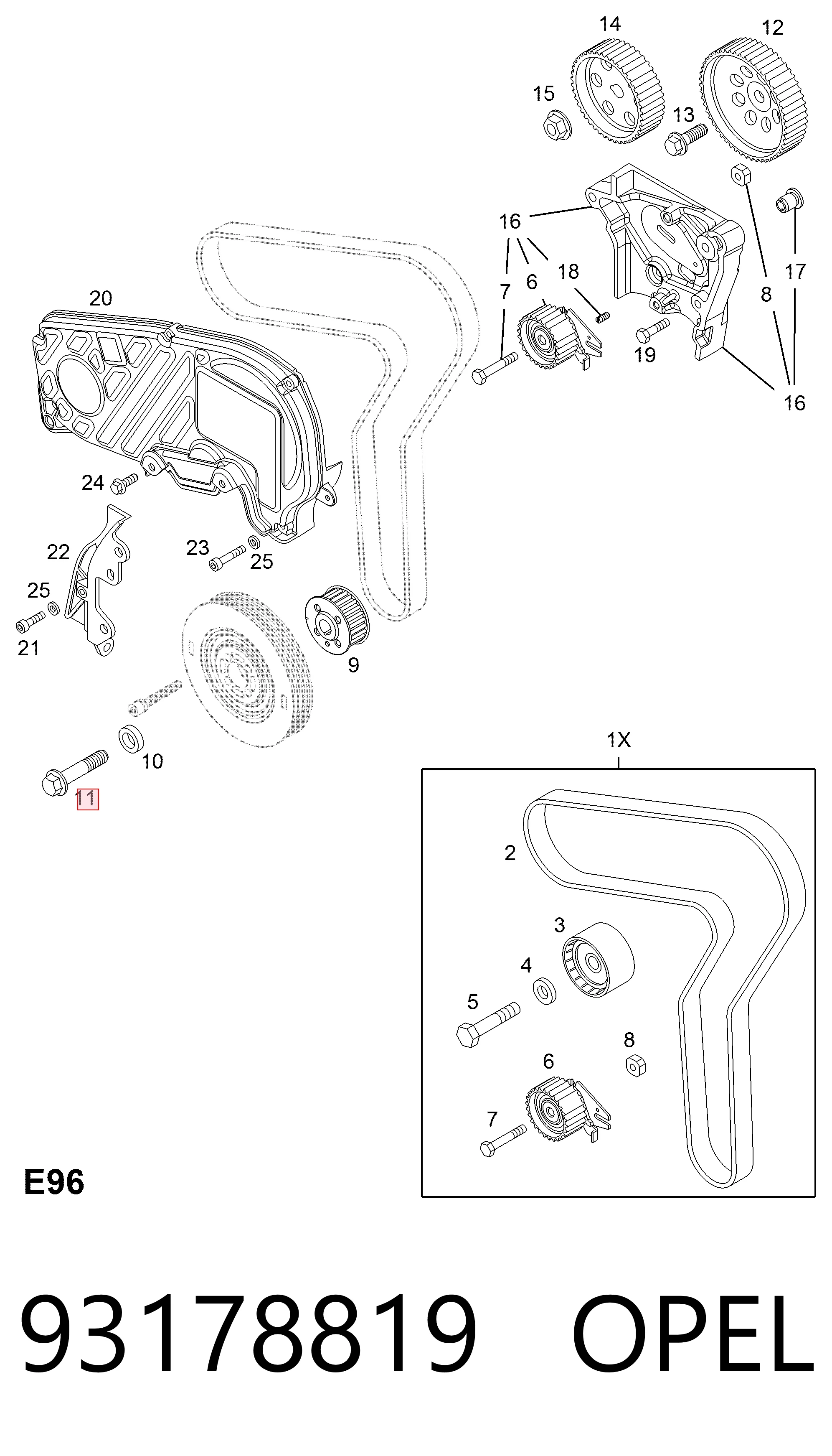 93178819 Opel