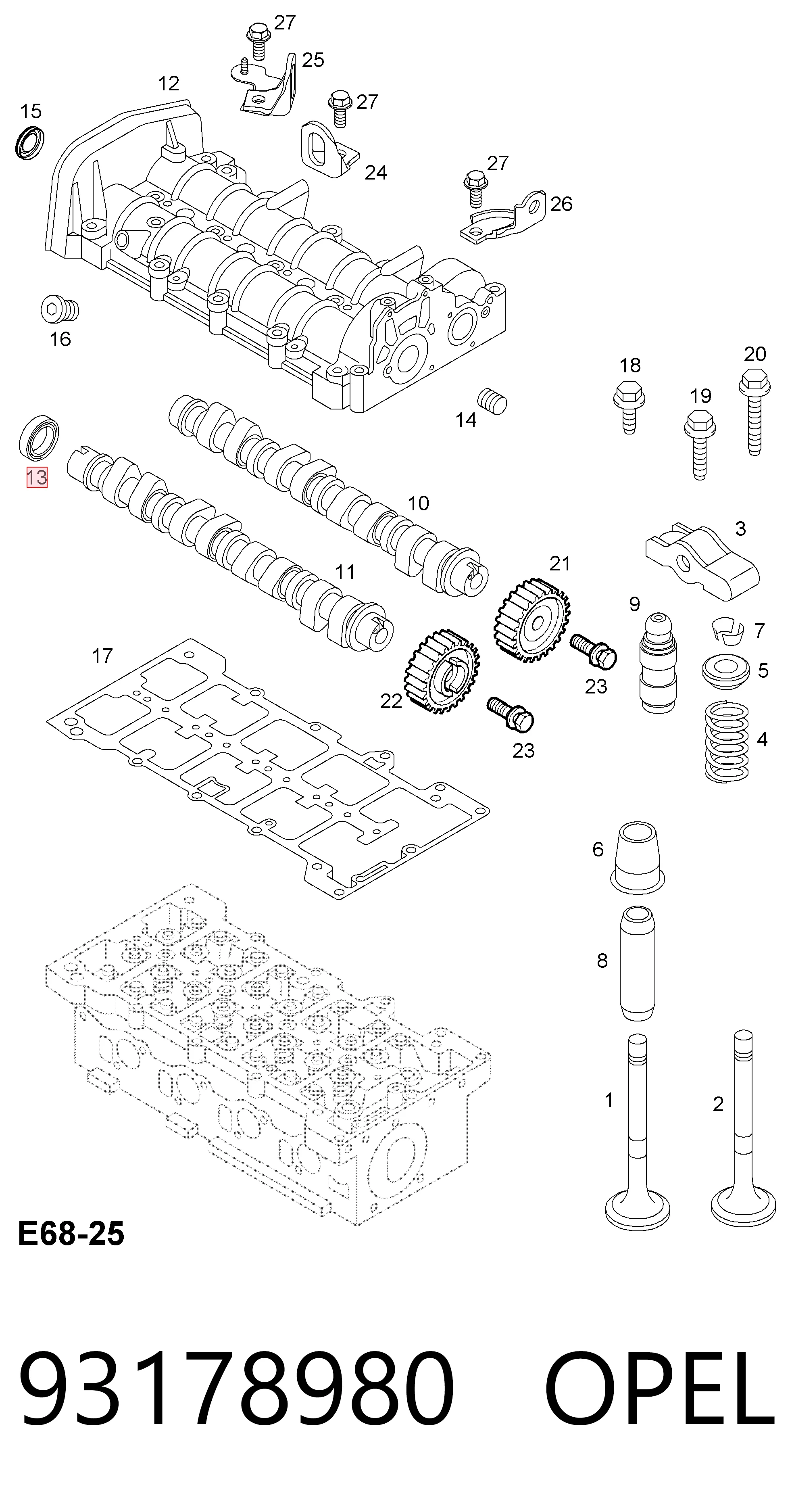 93178980 Opel