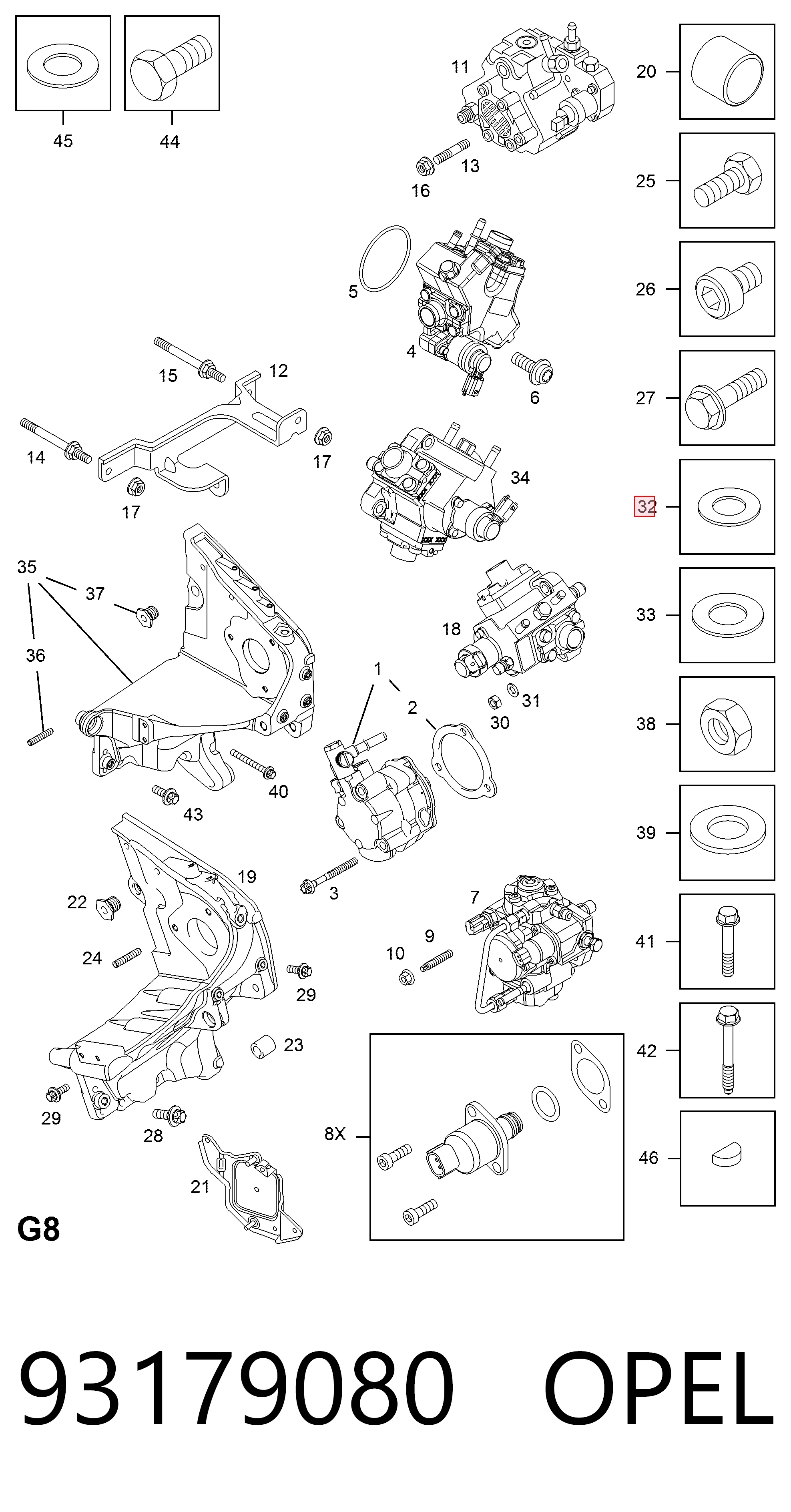 93179080 Opel