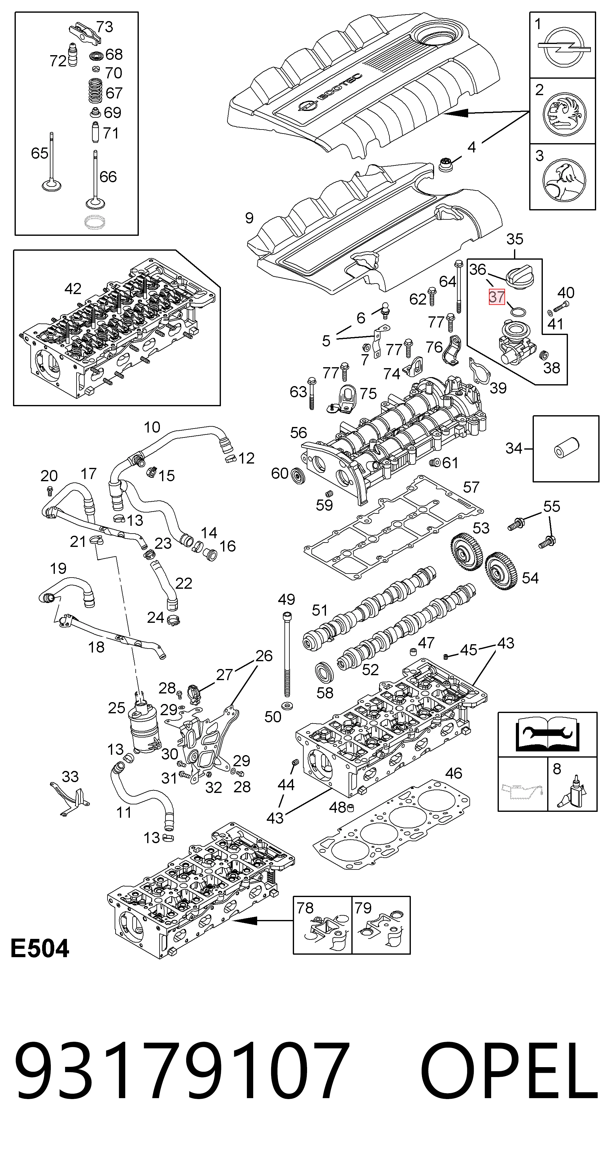 93179107 Opel