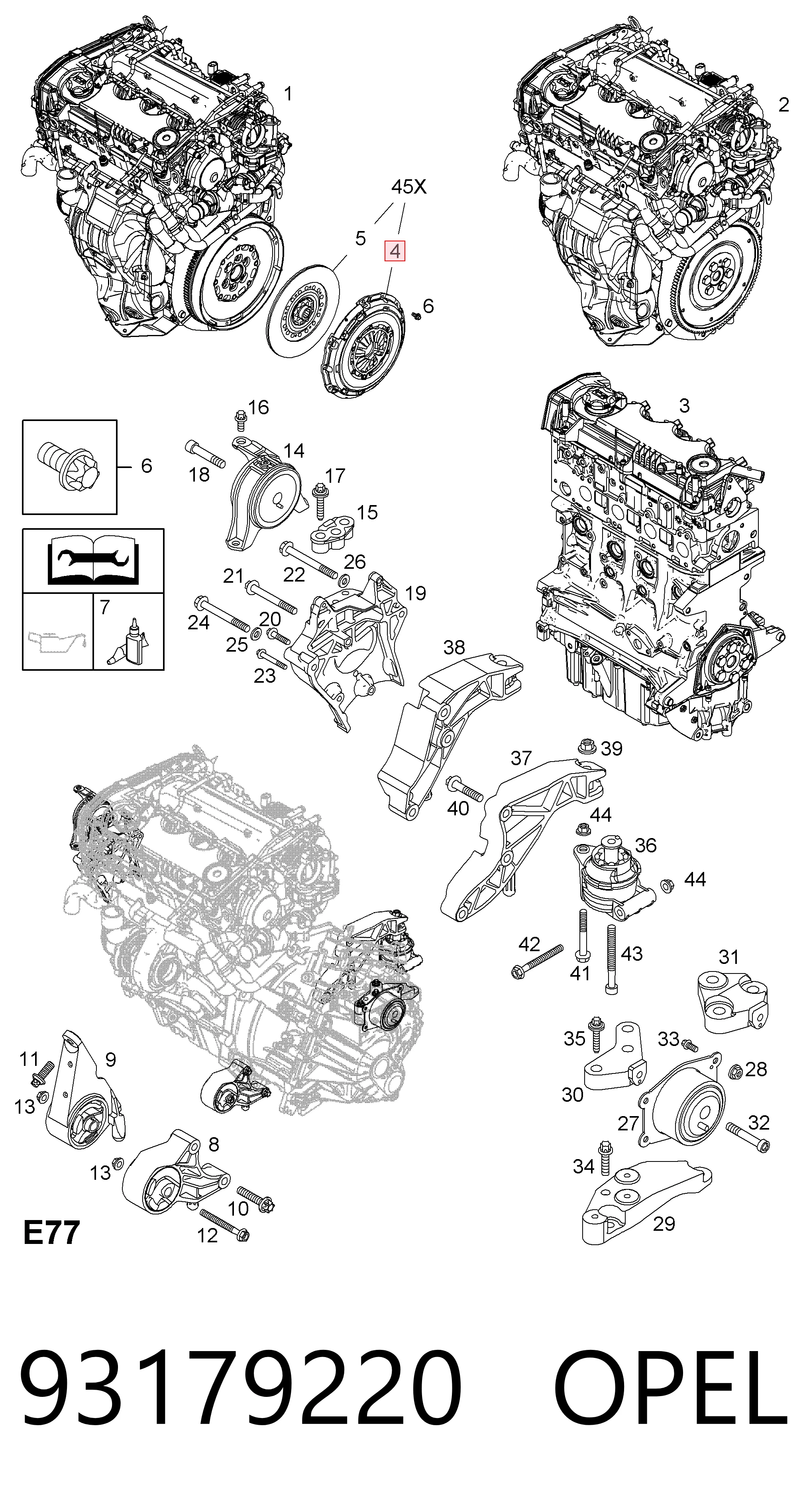93179220 Opel