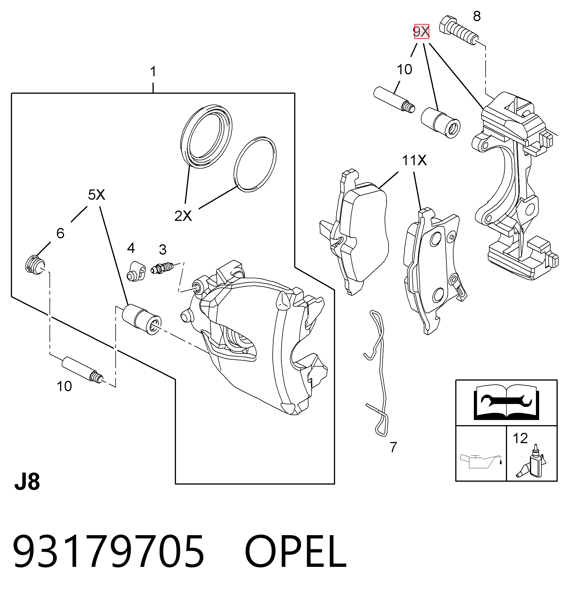 93179705 Opel