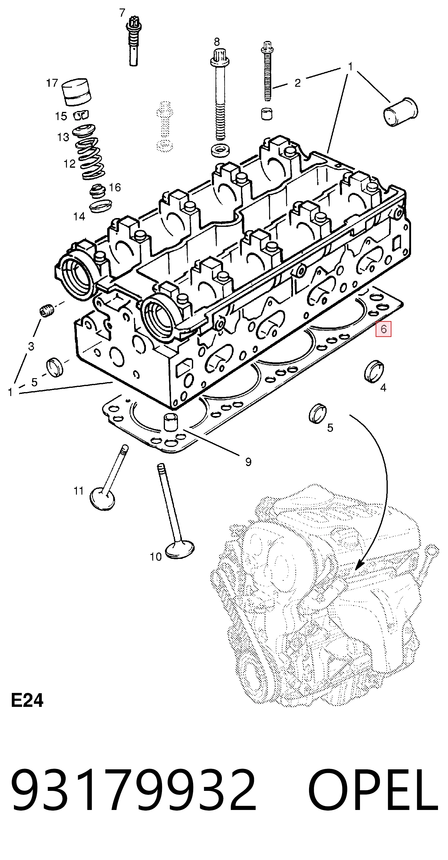 93179932 Opel
