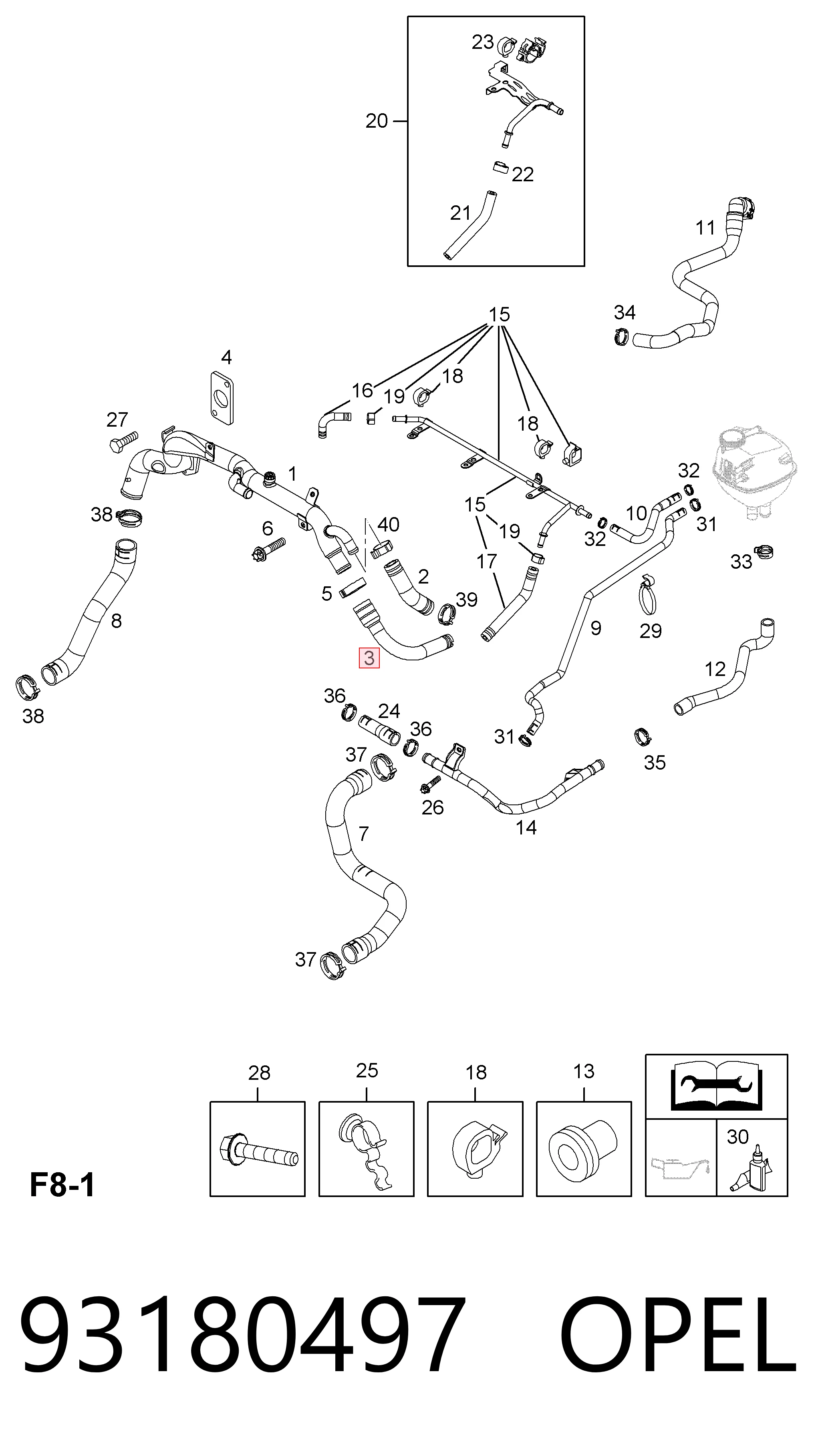 93180497 Opel