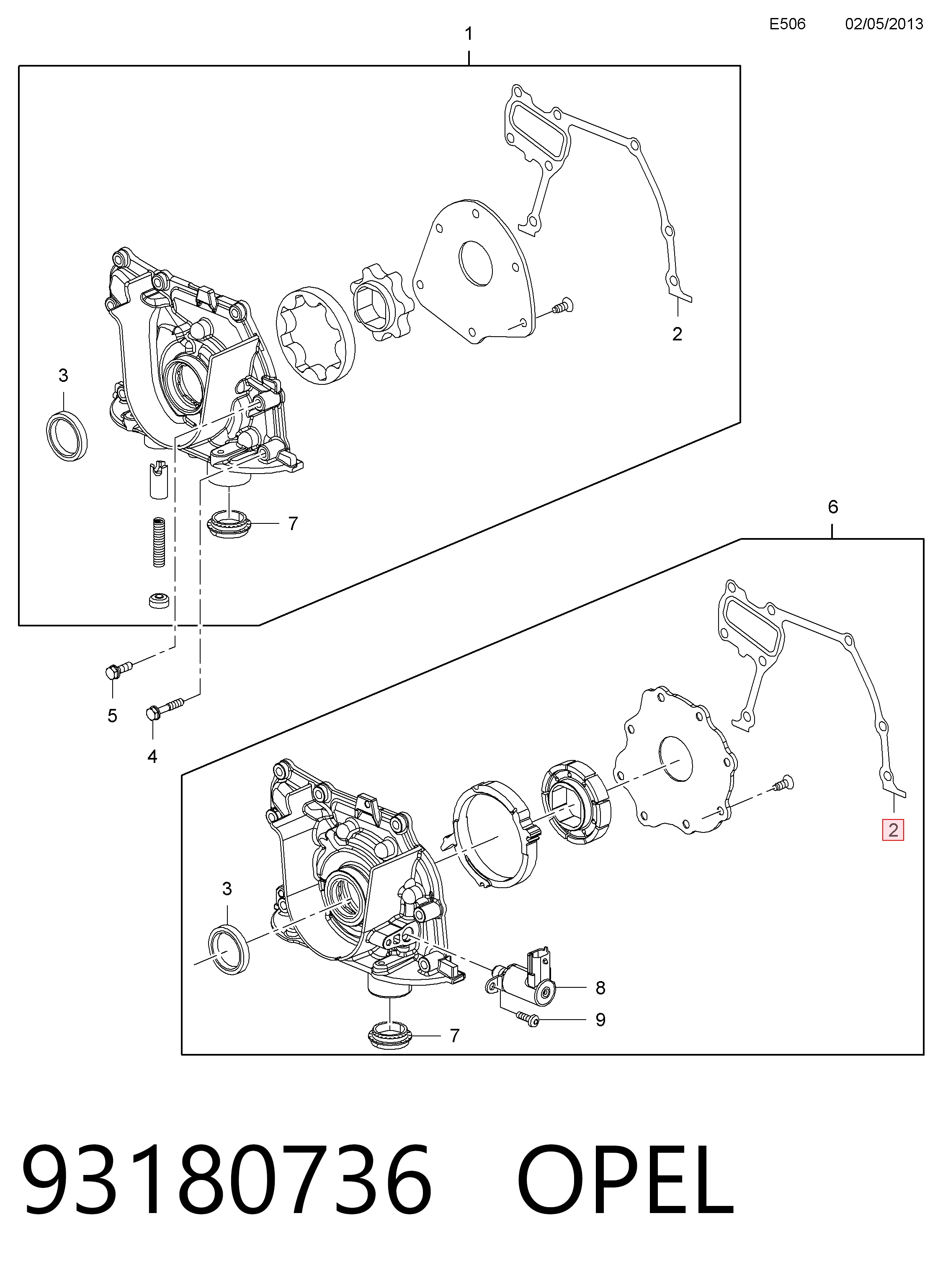93180736 Opel