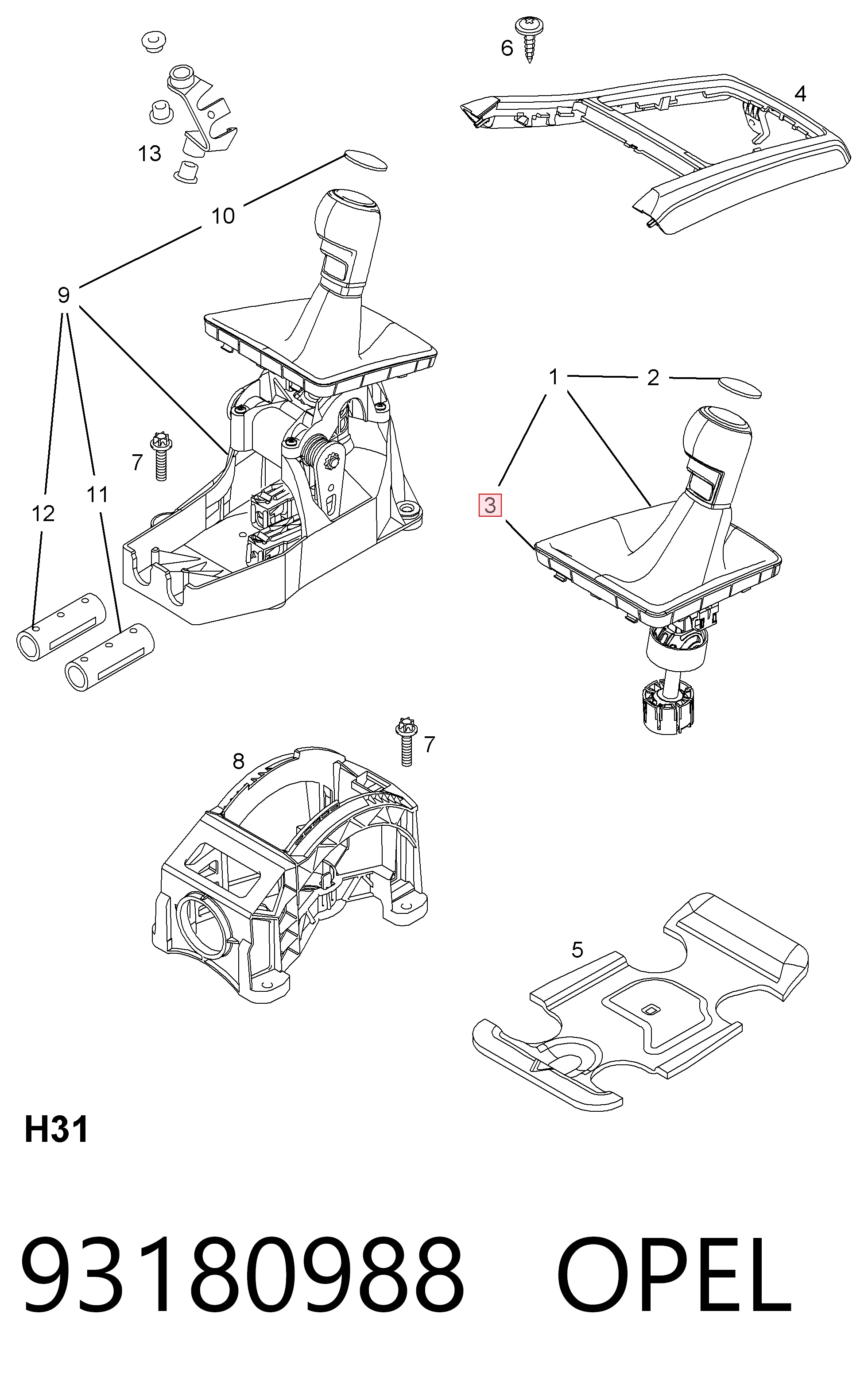 93180988 Opel