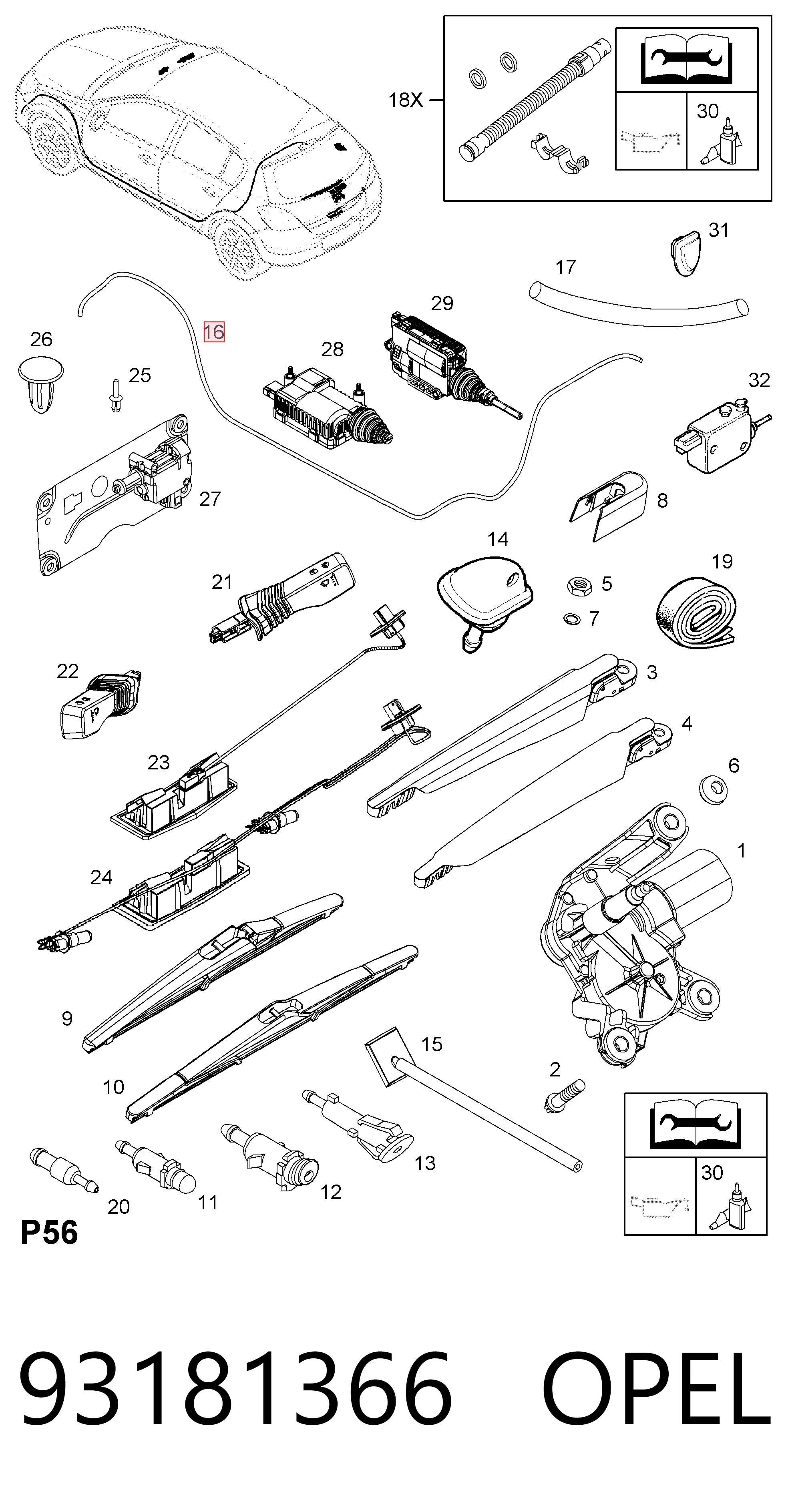 93181366 Opel