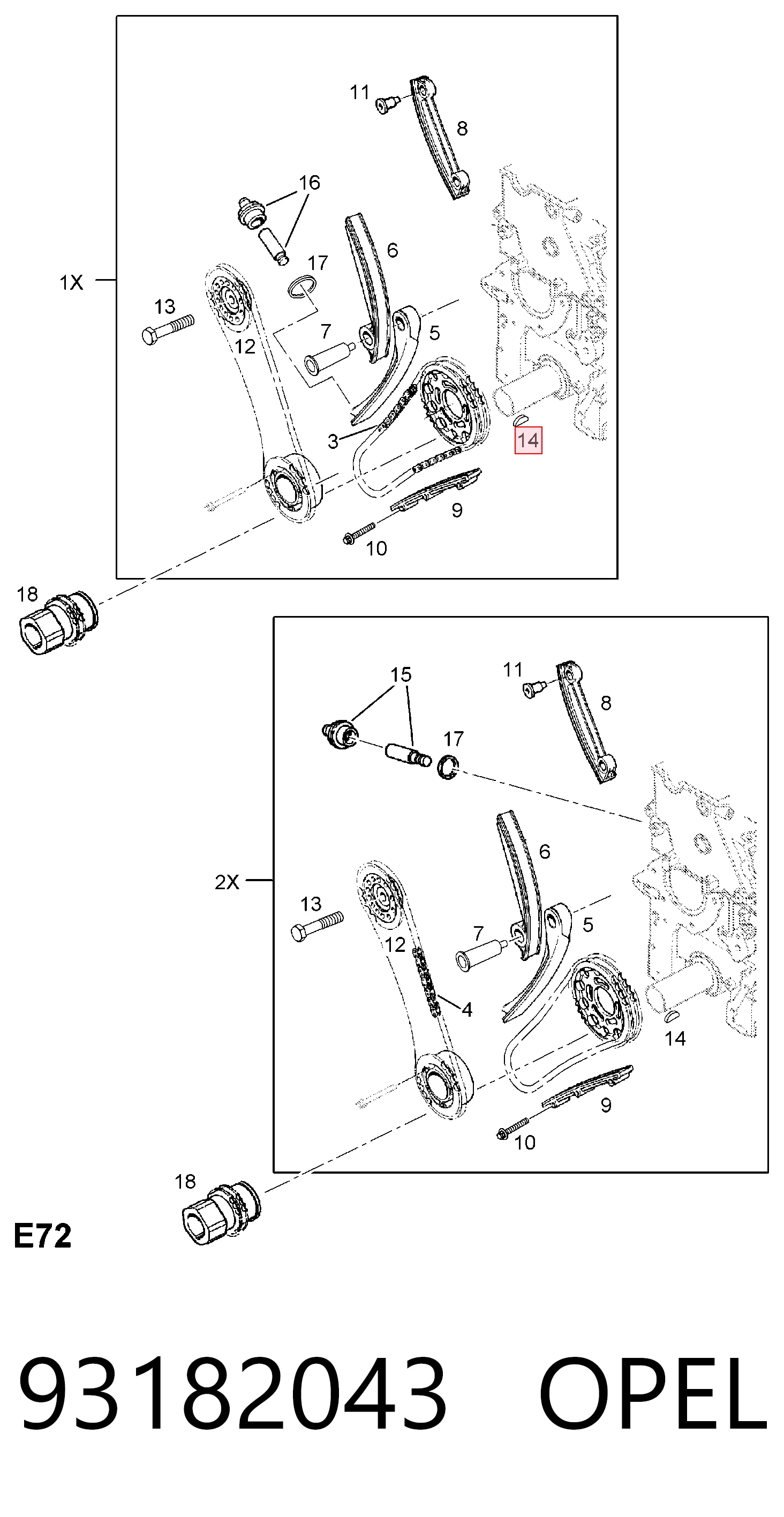 93182043 Opel