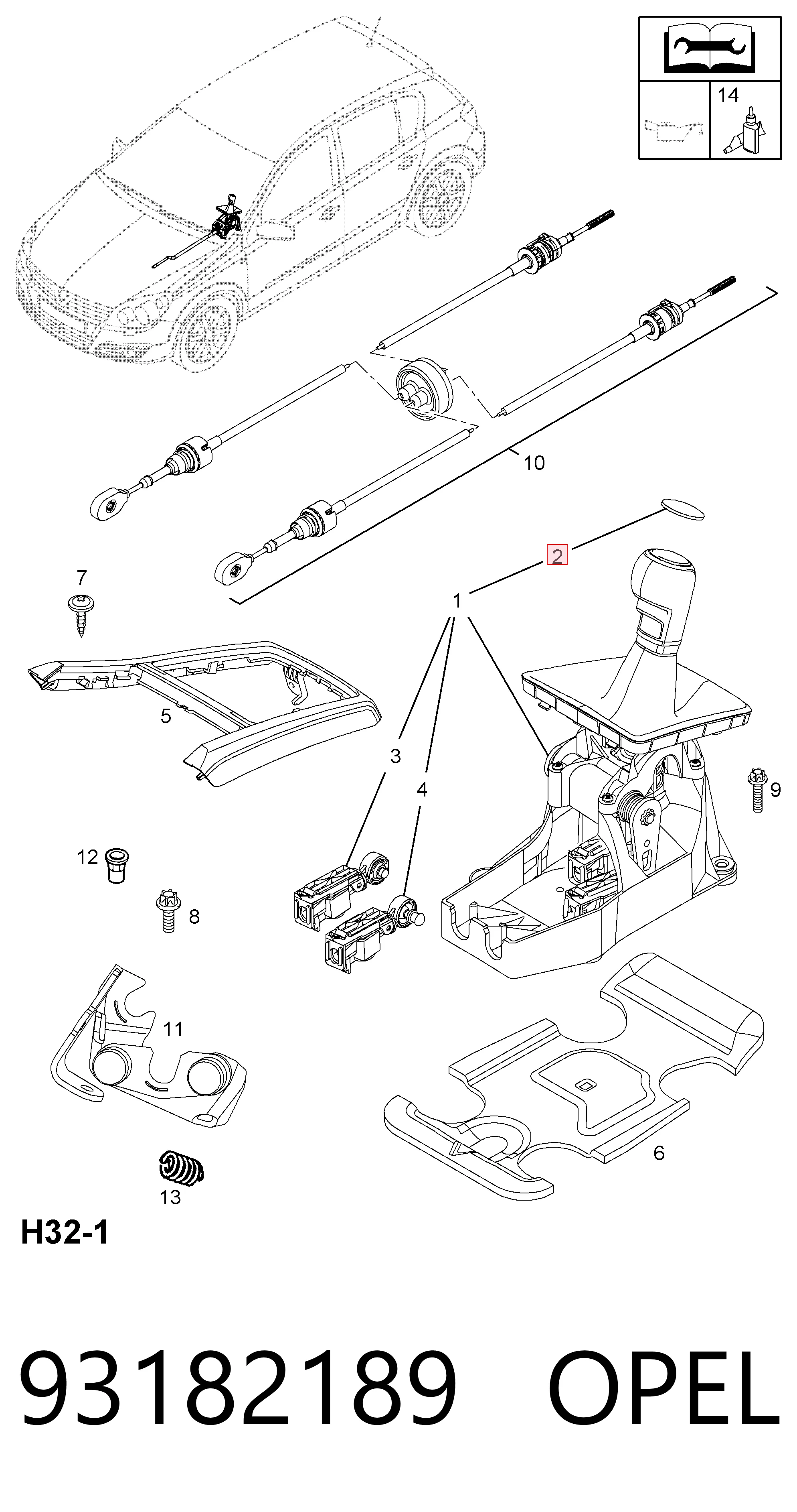 93182189 Opel