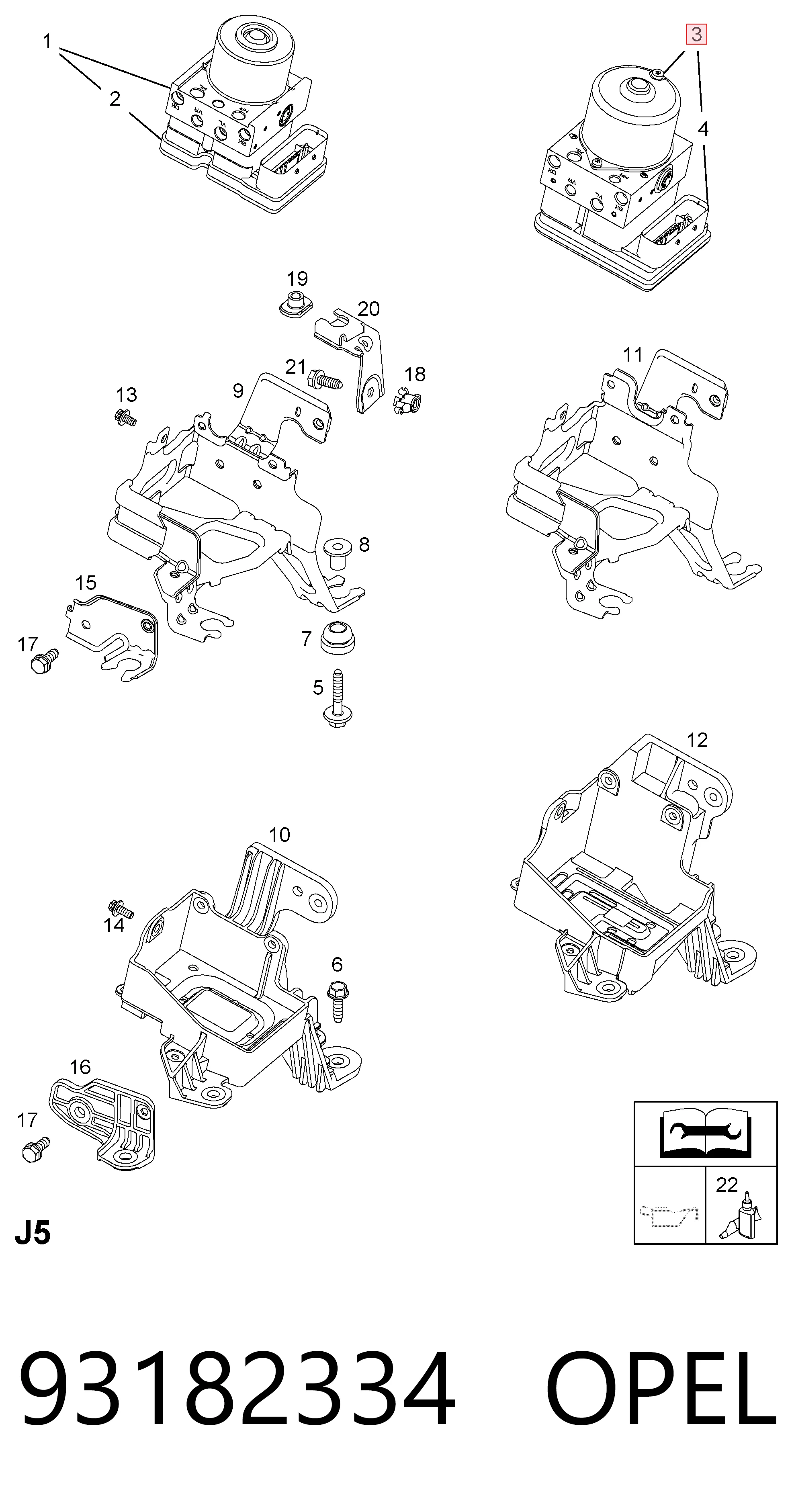 Comprar Módulo ABS Opel Astra H TWINTOP L67