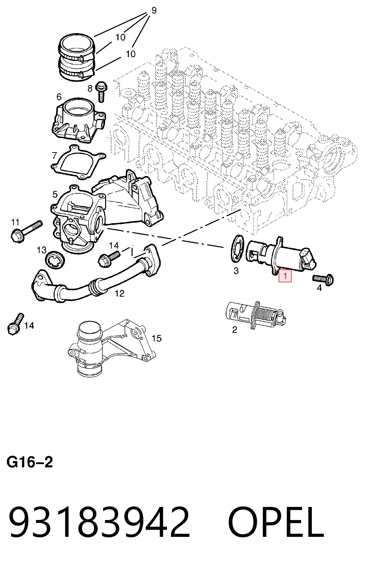 EGR Espace III monovolumen (1997-2003) original desde 75,46 €
