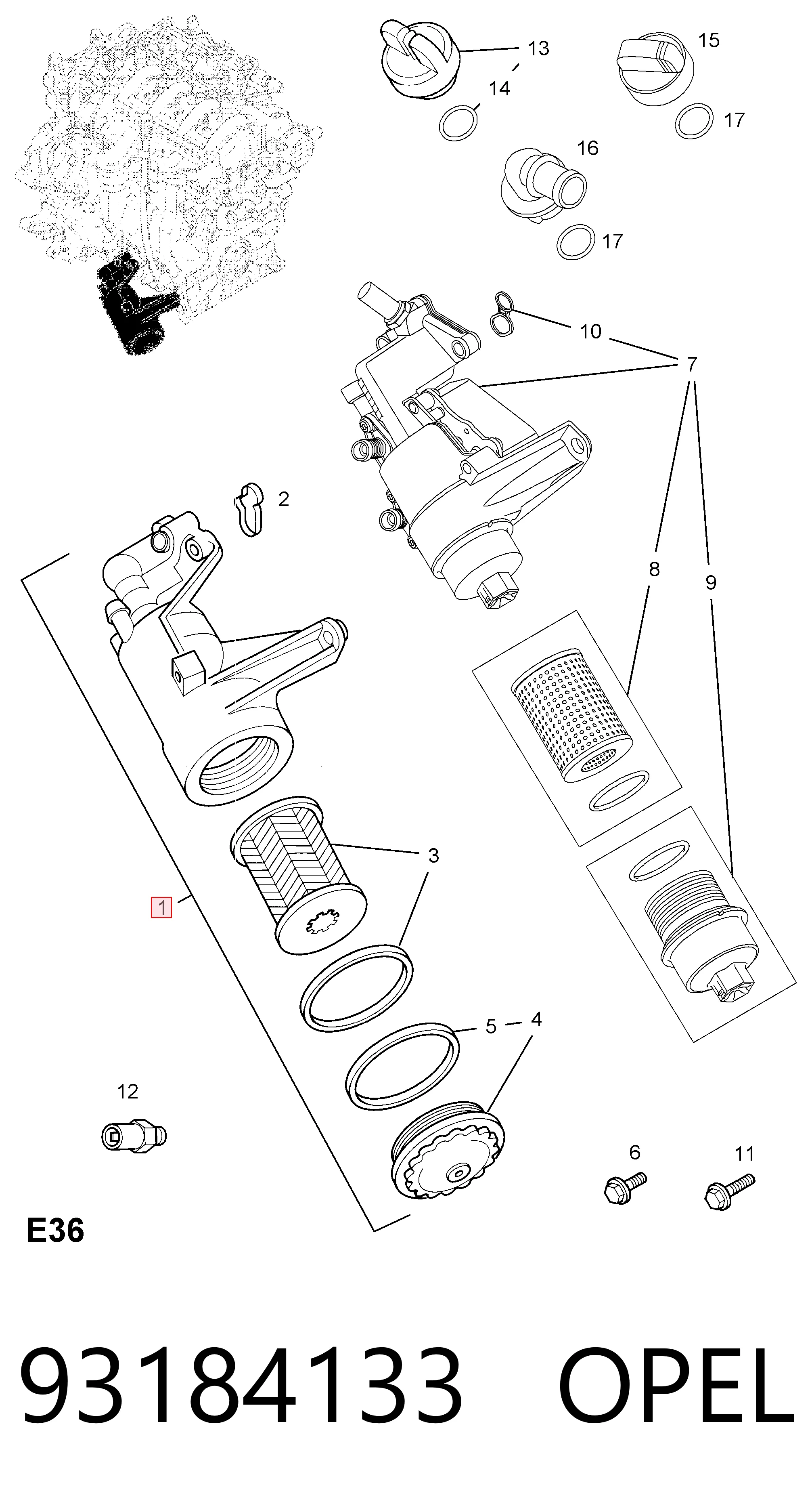 93184133 Opel
