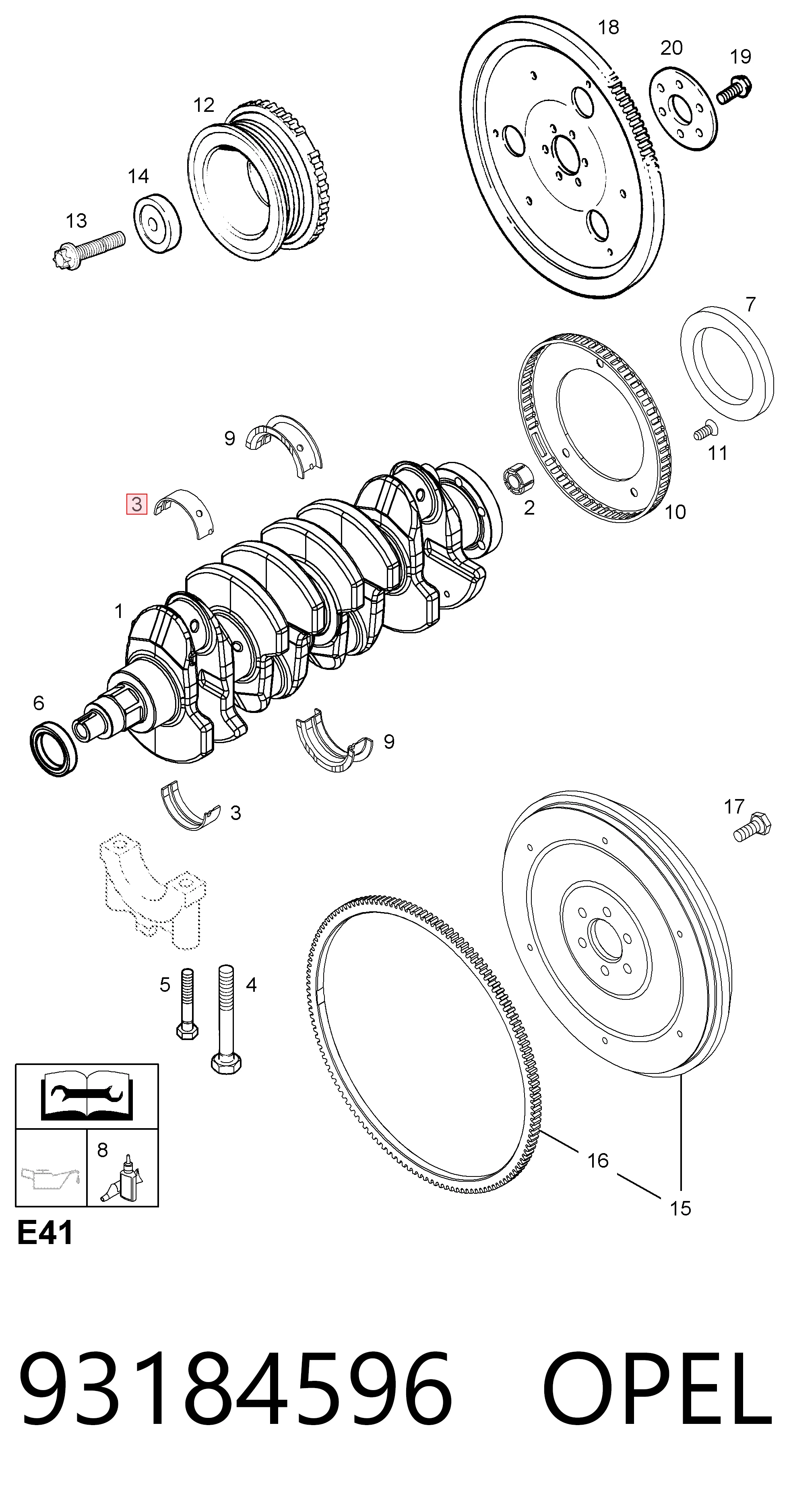 93184596 Opel