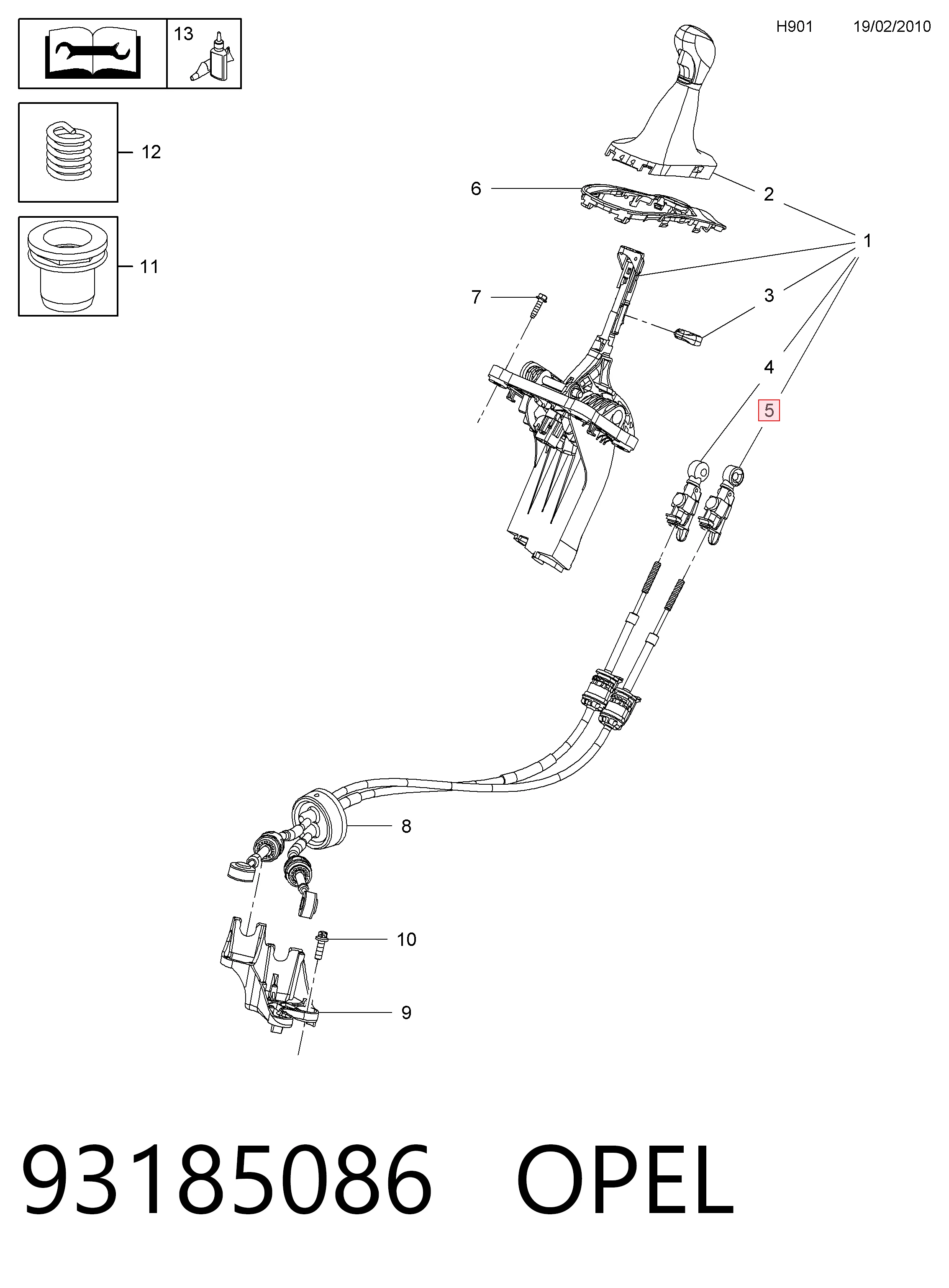 93185086 Opel