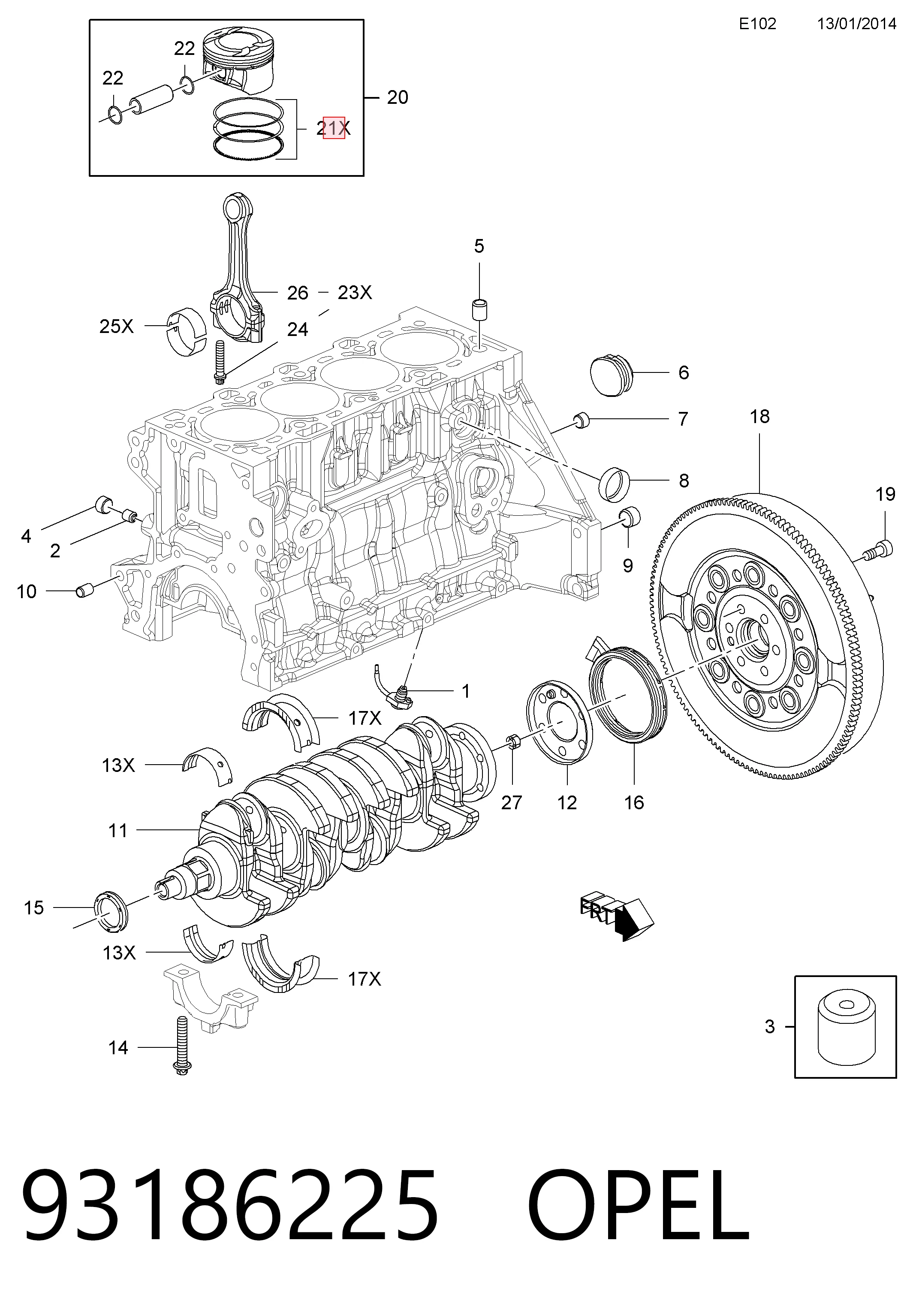 93186225 Opel