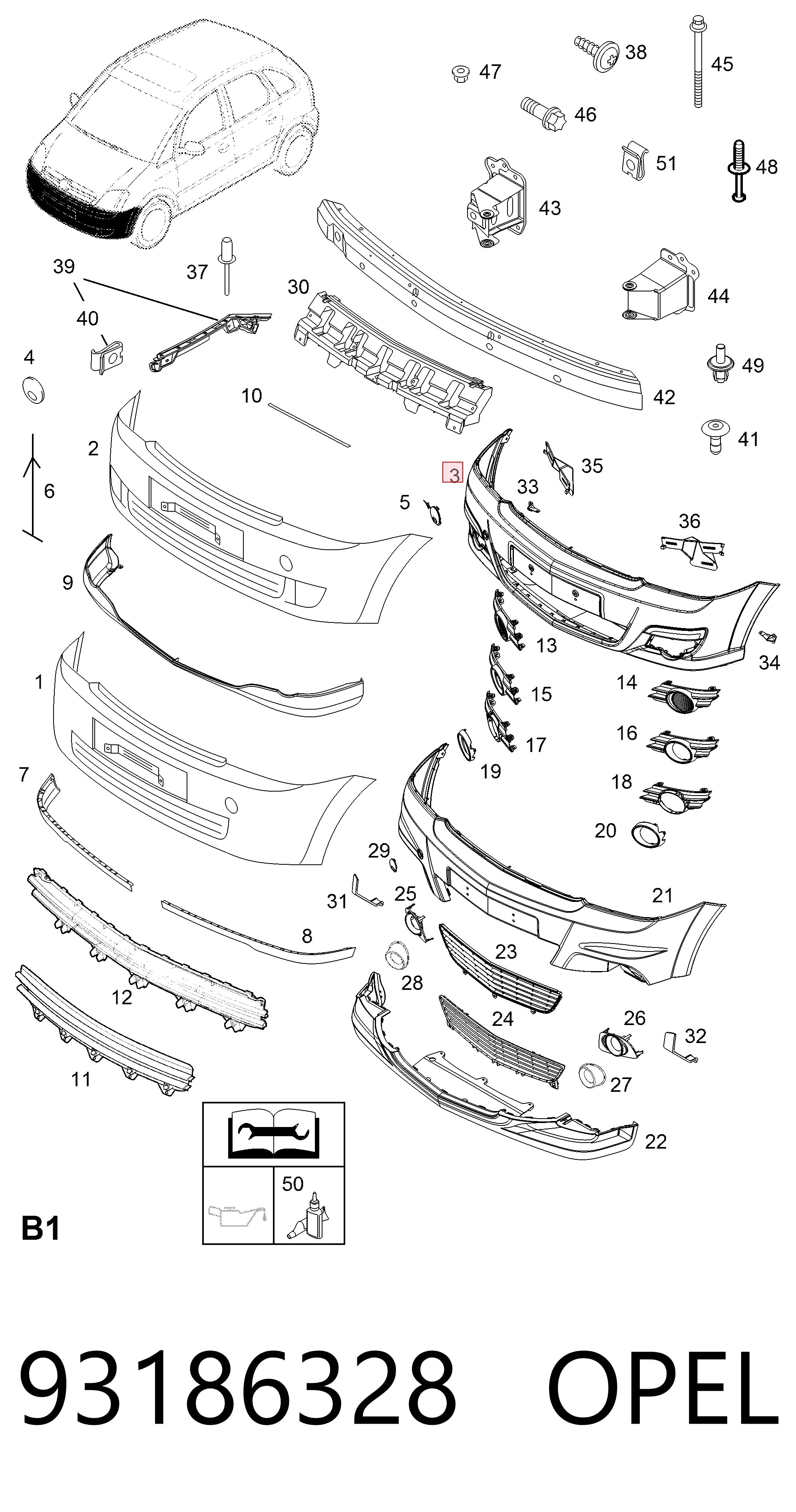 93186328 Opel