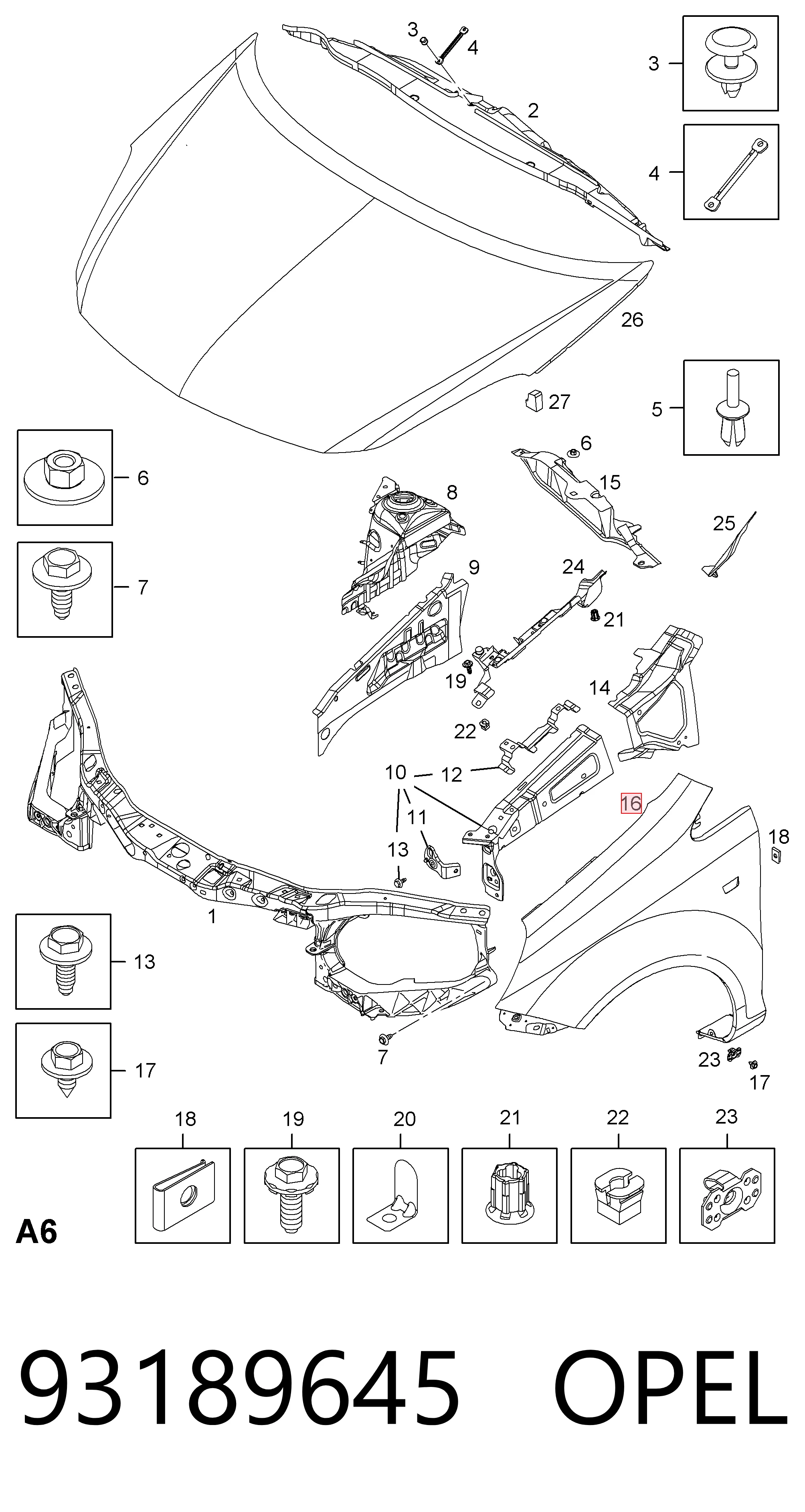 93189645 Opel
