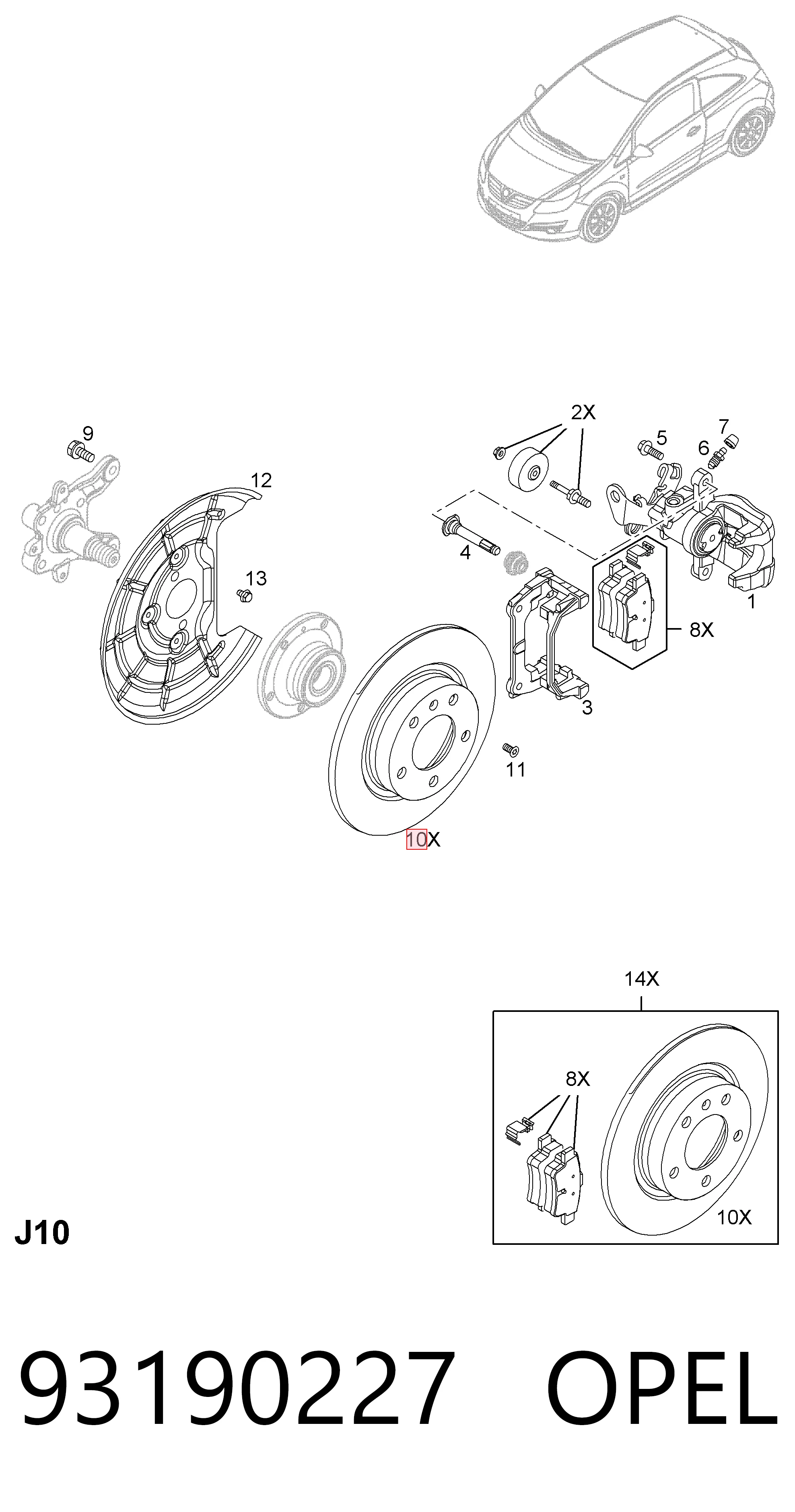 93190227 Opel
