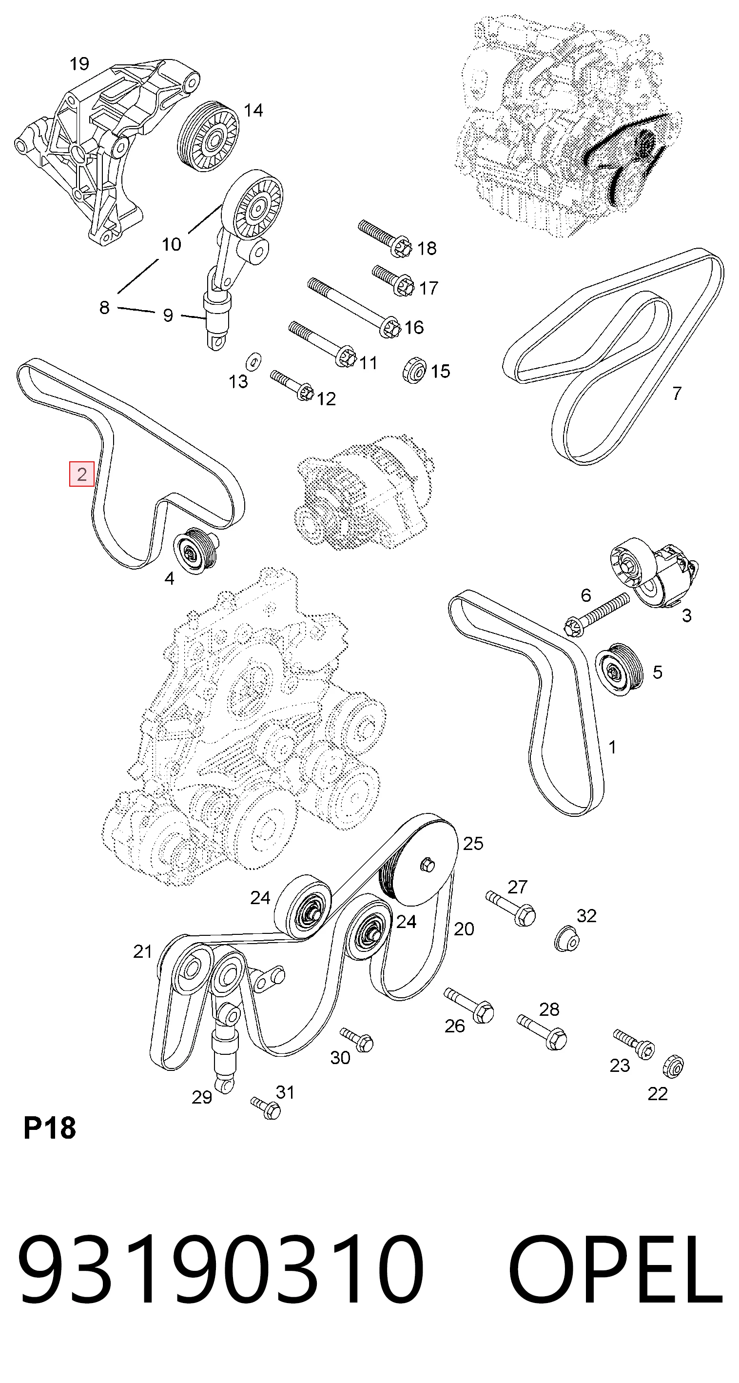 93190310 Opel