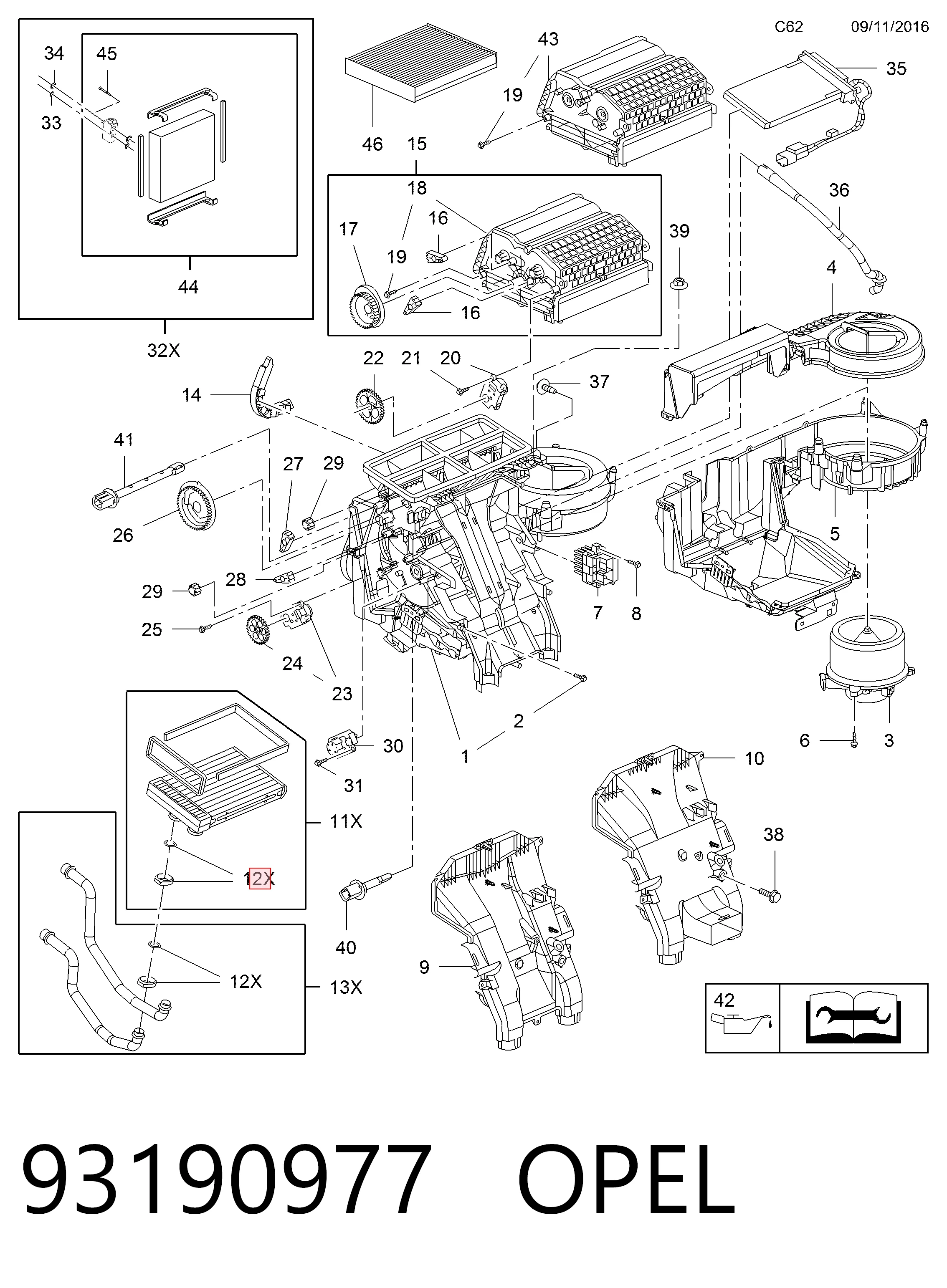 93190977 Opel