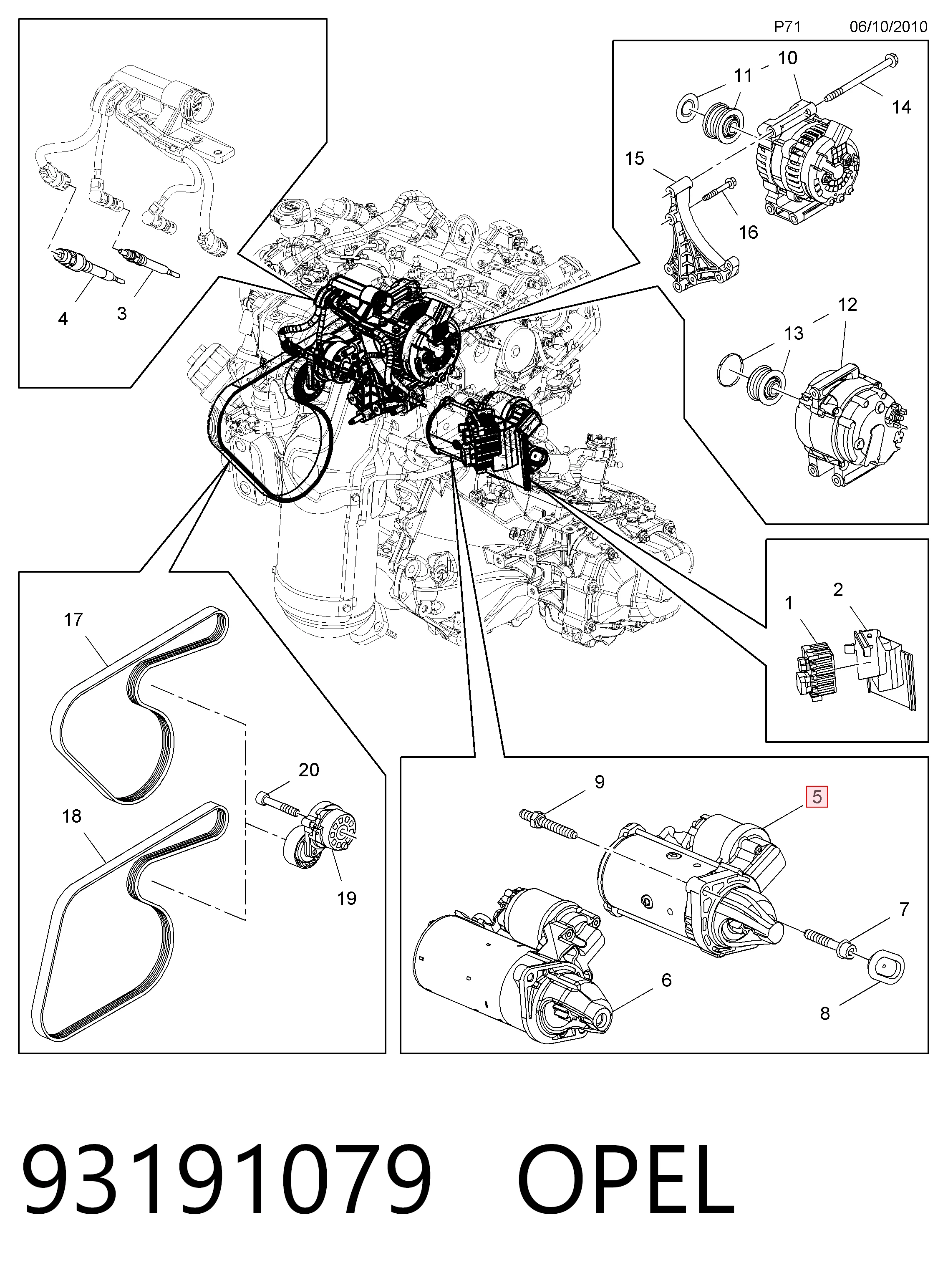 93191079 Opel