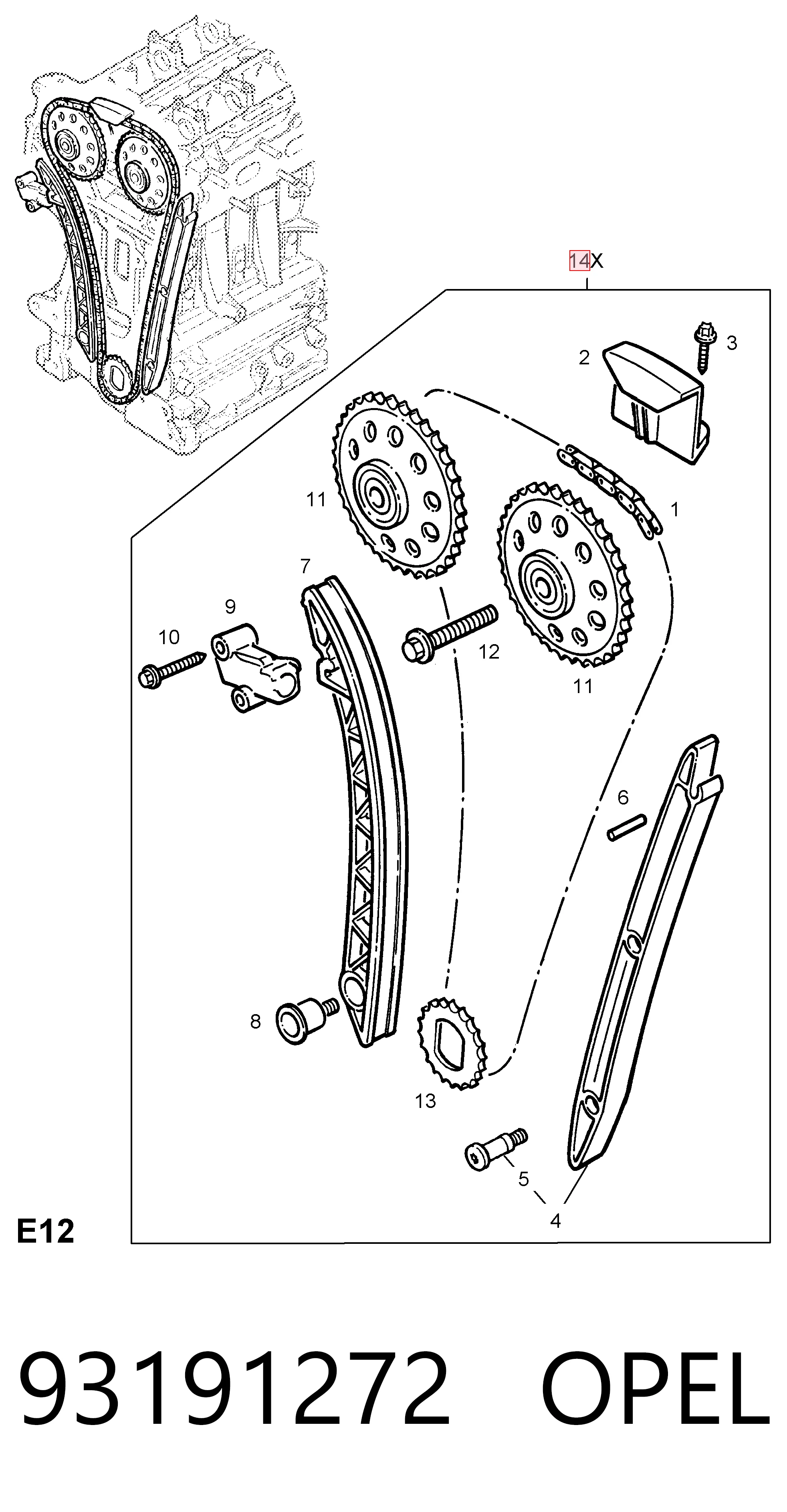 93191272 Opel