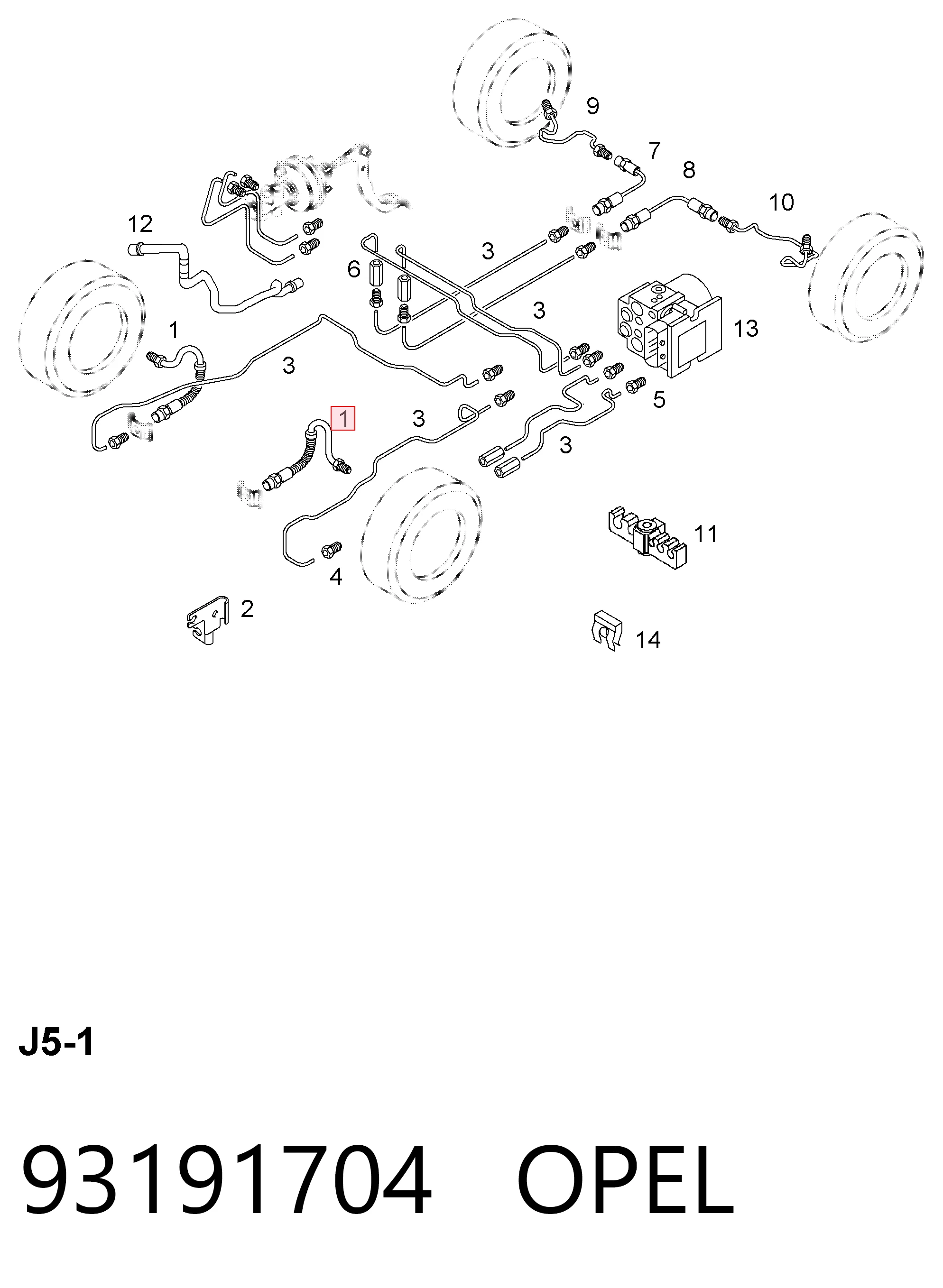 93191704 Opel