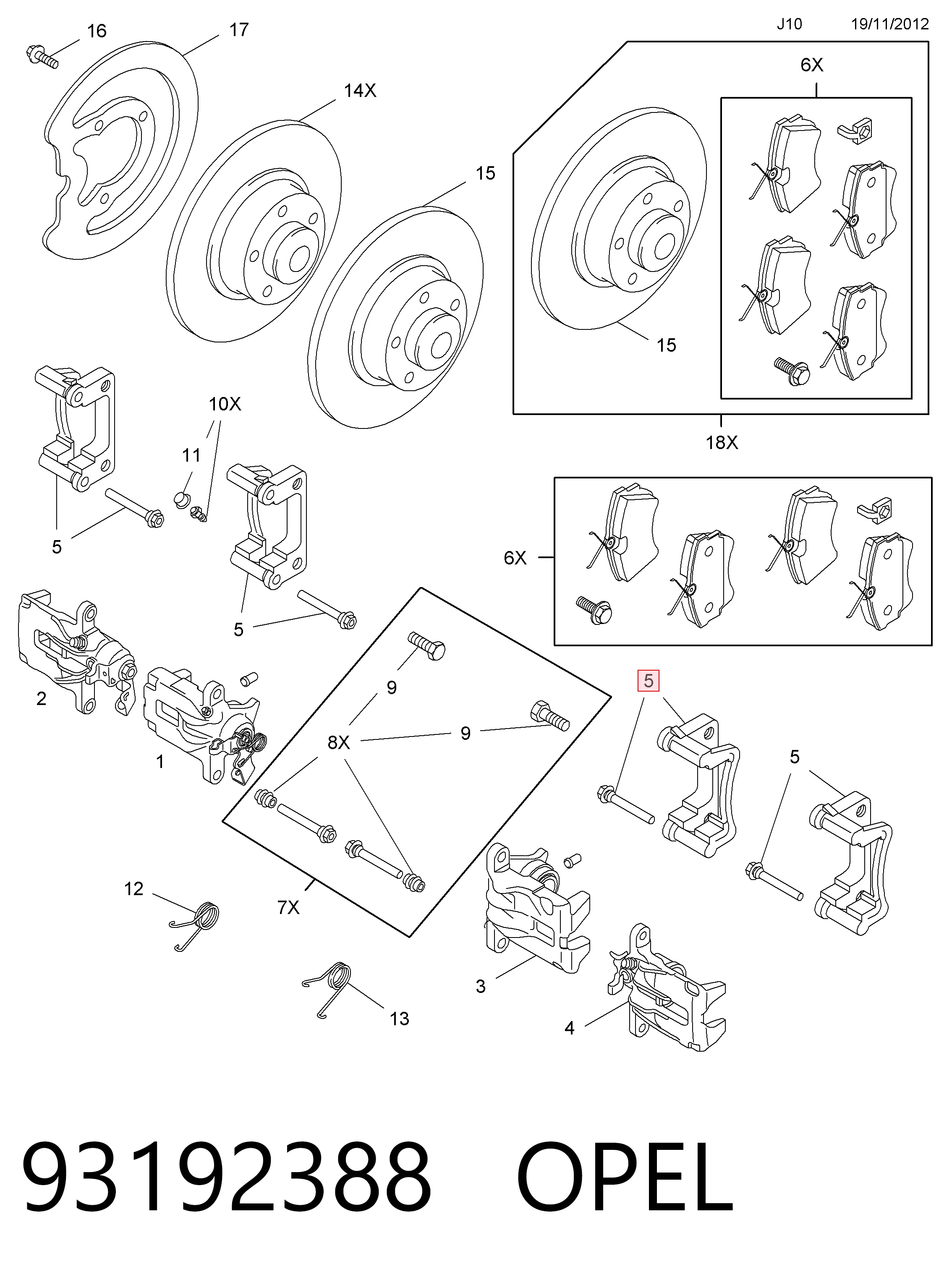 93192388 Opel